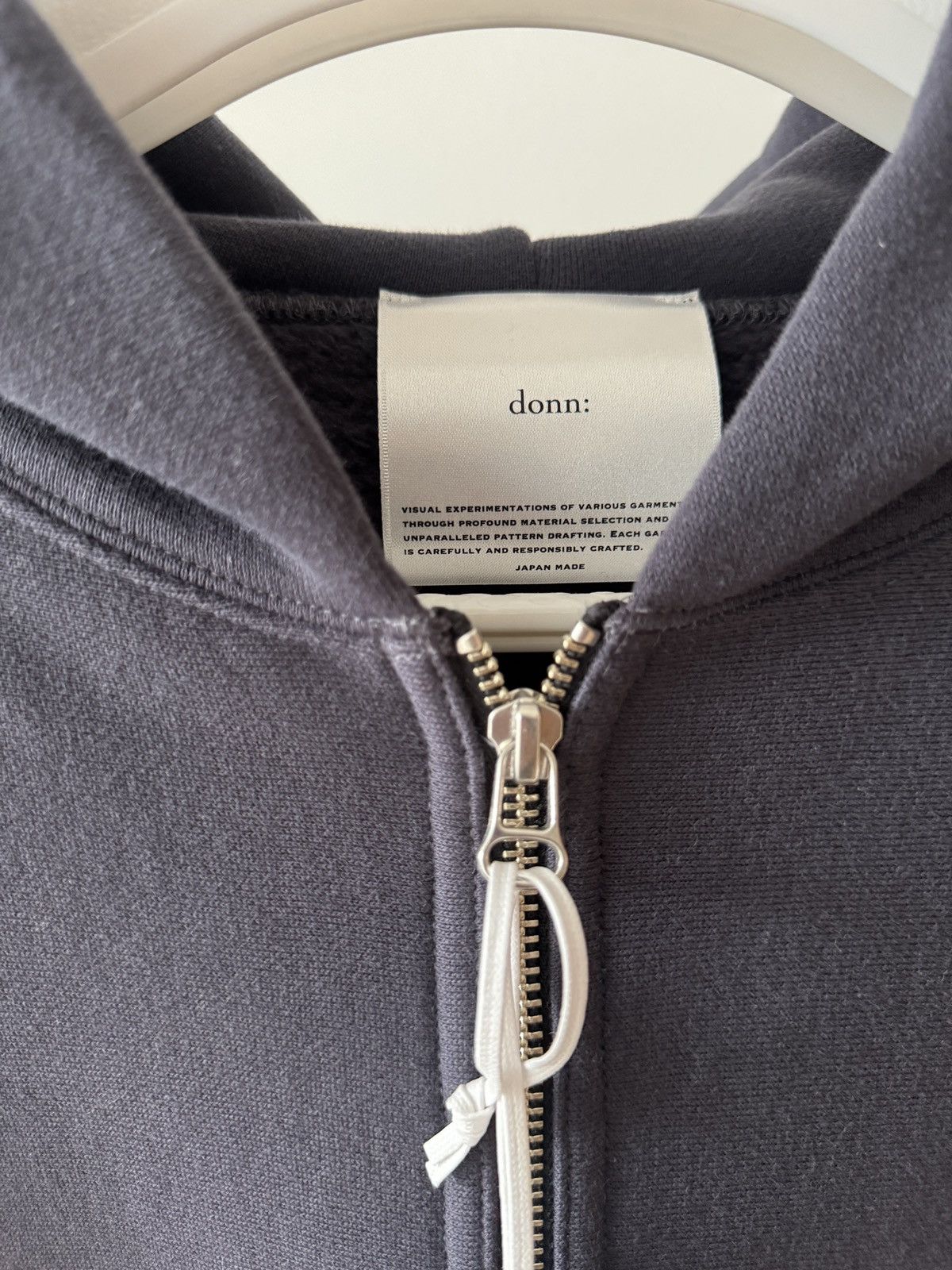 Japanese Brand TWISTED DOLMAN SLEEVE ZIP HOODIE, MADE IN JAPAN Size US XL / EU 56 / 4 - 3 Thumbnail