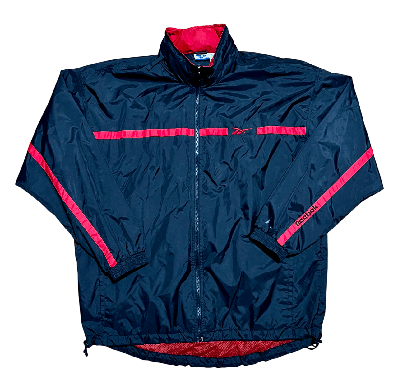 Reebok Reebok Retro Black & Red Jacket Size US L / EU 52-54 / 3 - 1 Thumbnail