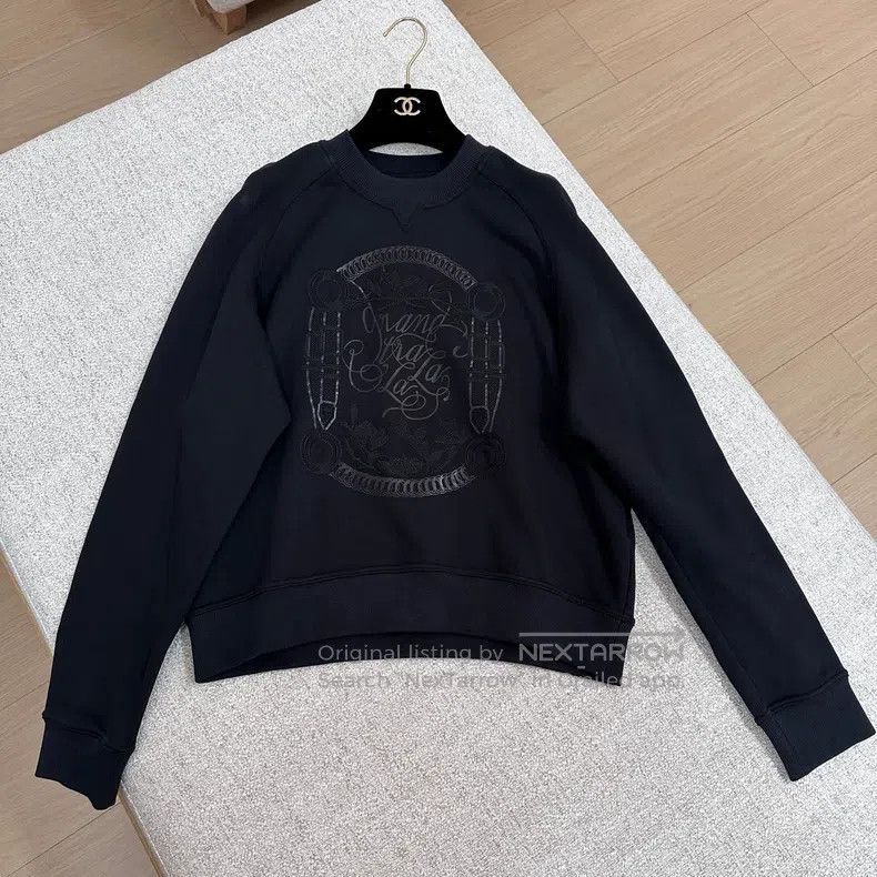 Hermes Hermes Embroidery Print Sweatshirt Size XS / US 0-2 / IT 36-38 - 1 Thumbnail