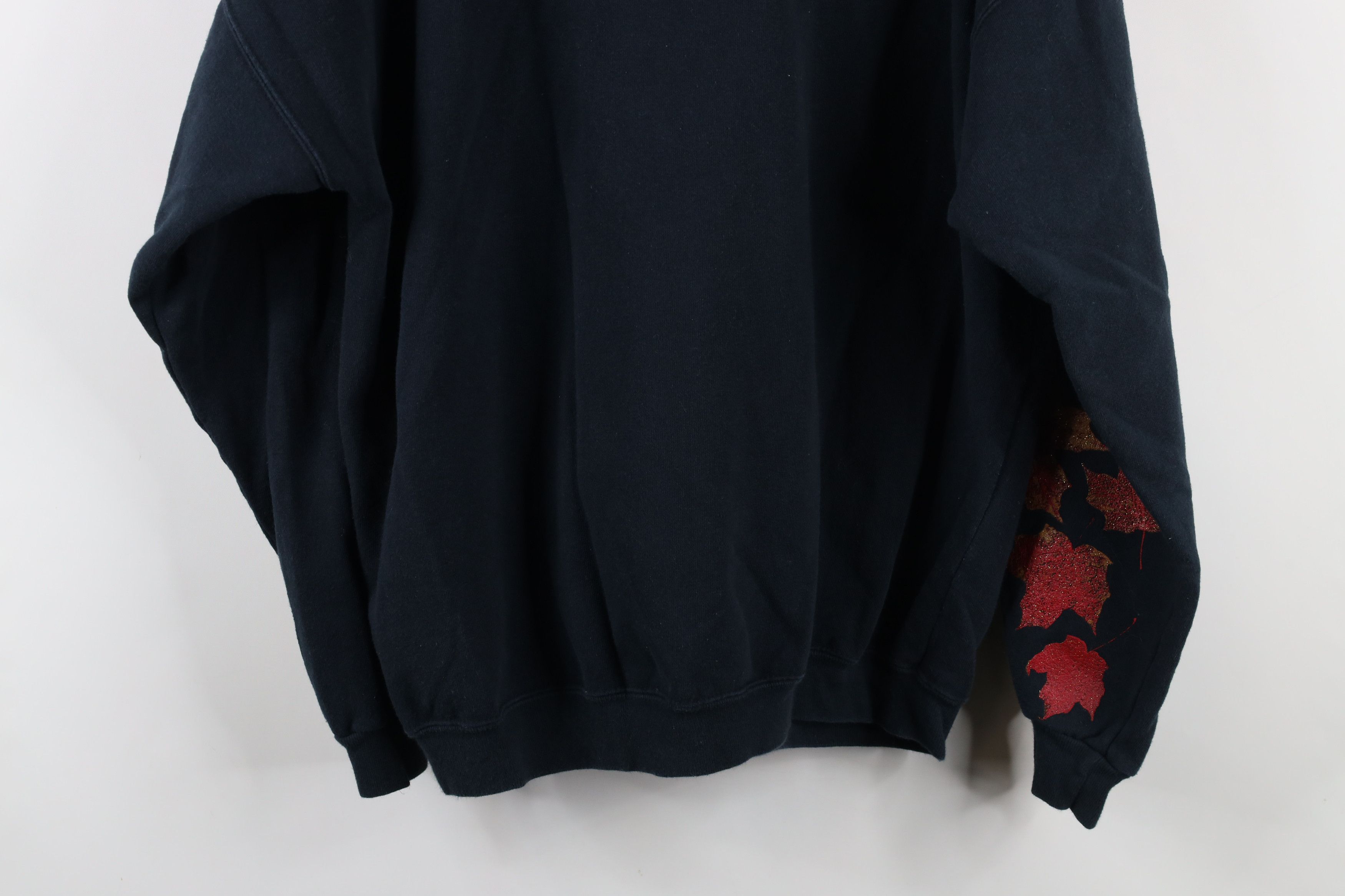 Vintage Vintage 90s Art Unlimited All Print Turtleneck Sweatshirt Size L / US 10 / IT 46 - 13 Thumbnail