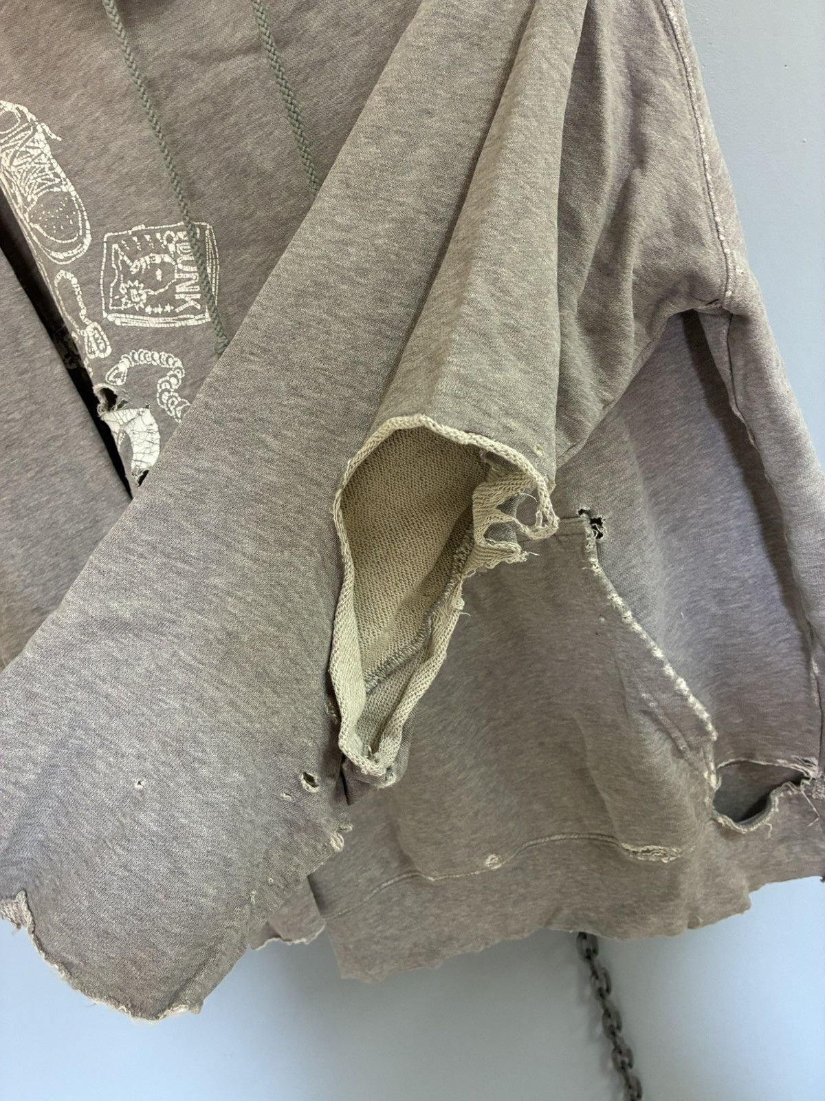 Nike Nike Now Bring Ya Attitude Distress hoodie design Size US XL / EU 56 / 4 - 11 Thumbnail