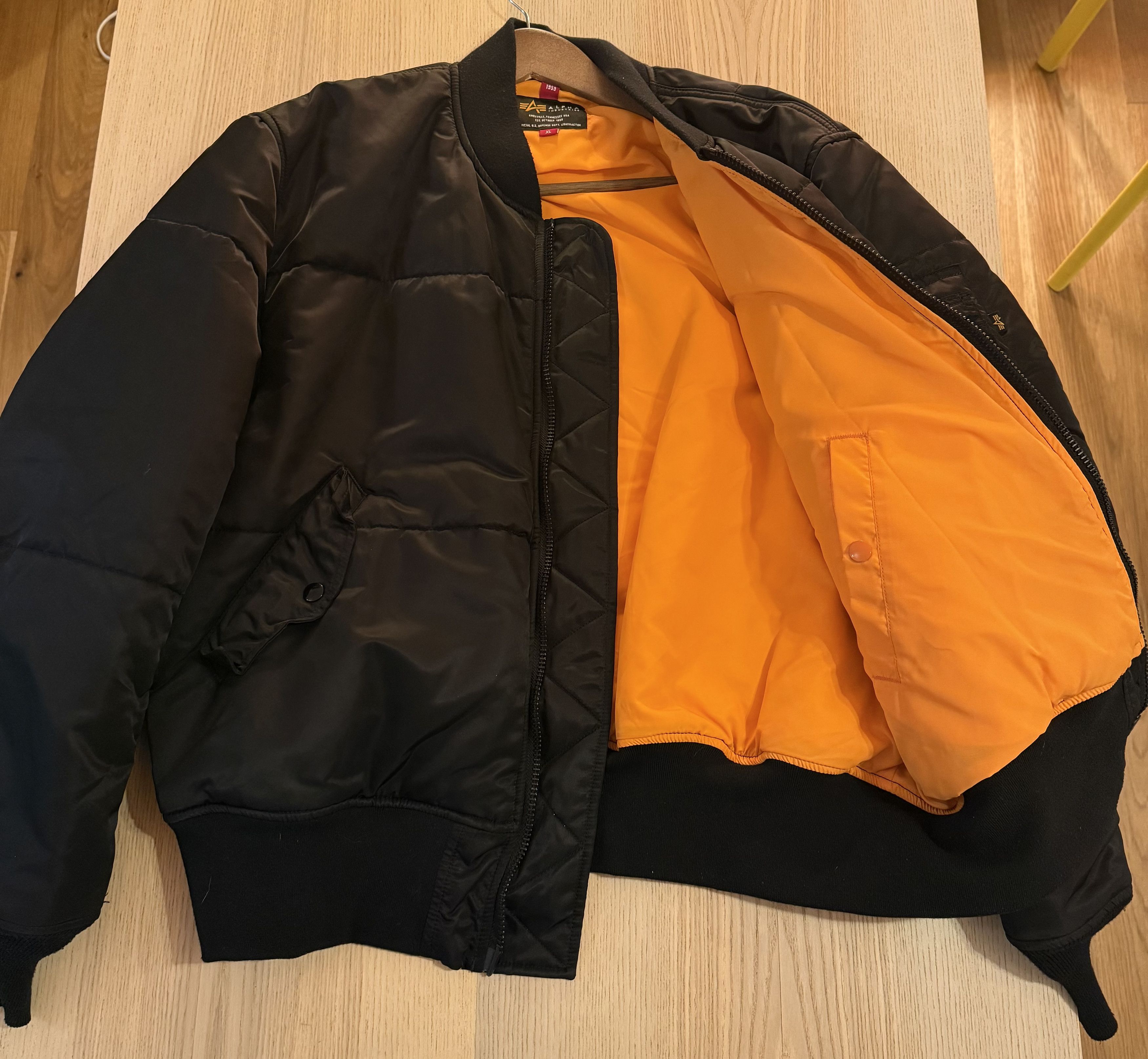 Alpha Industries ＜ALPHA INDUSTRIES＞×＜monkey time japan＞MA-1 Oversived Jacket Size US XL / EU 56 / 4 - 6 Thumbnail