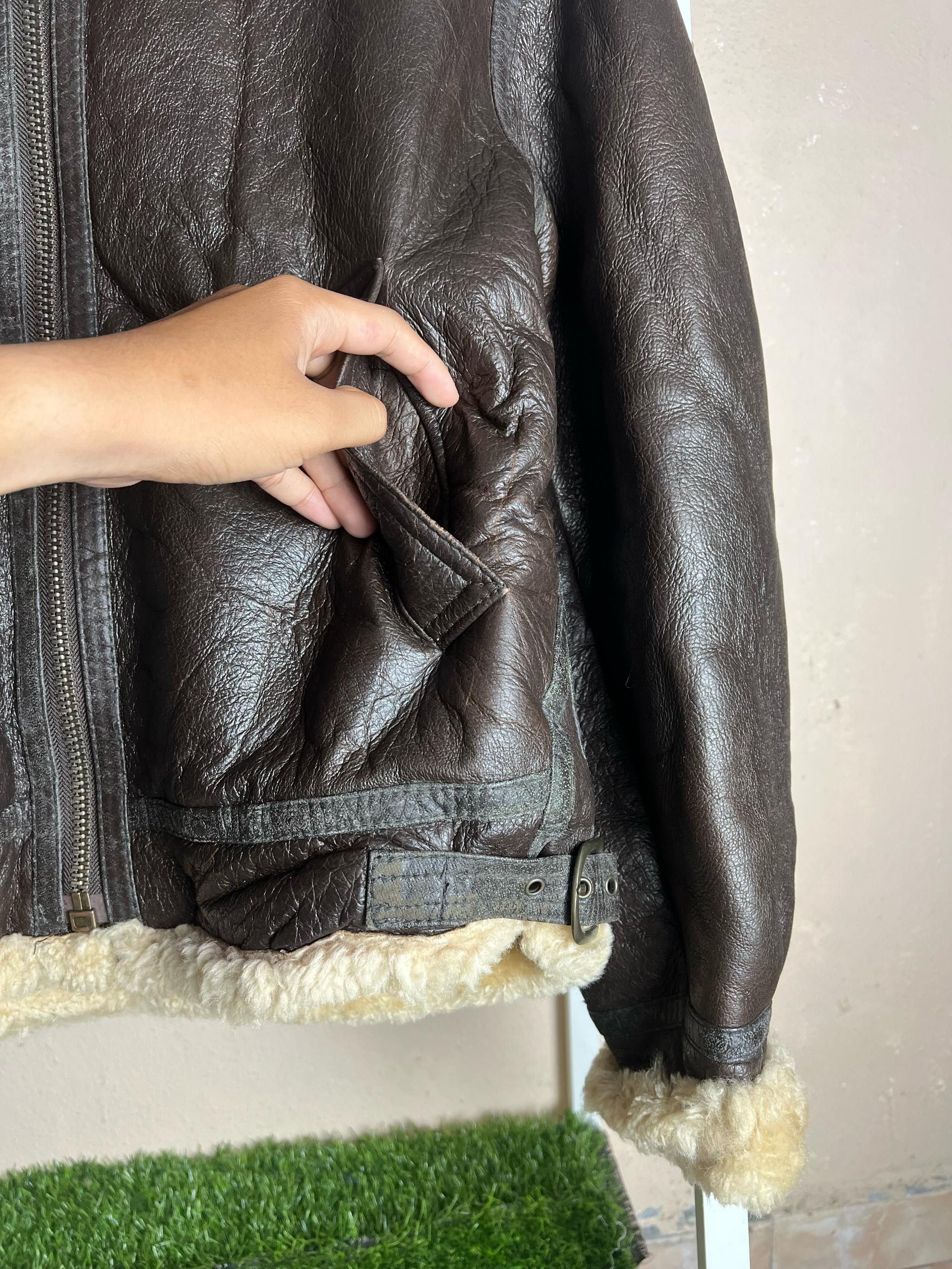 Japanese Brand × Vintage Vintage B3 Leather Sheepskin Jacket Size US M / EU 48-50 / 2 - 5 Thumbnail