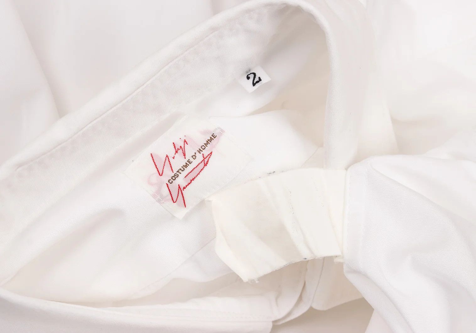 Yohji Yamamoto Yohji Yamamoto Costume D'Homme Basic Shirt White Size US S / EU 44-46 / 1 - 16 Thumbnail