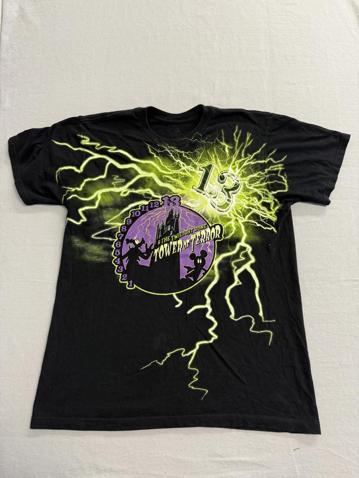 Disney Disney Lighnting T-shirt Tower of Terror Twilight Zone - M Size US M / EU 48-50 / 2 - 1 Thumbnail