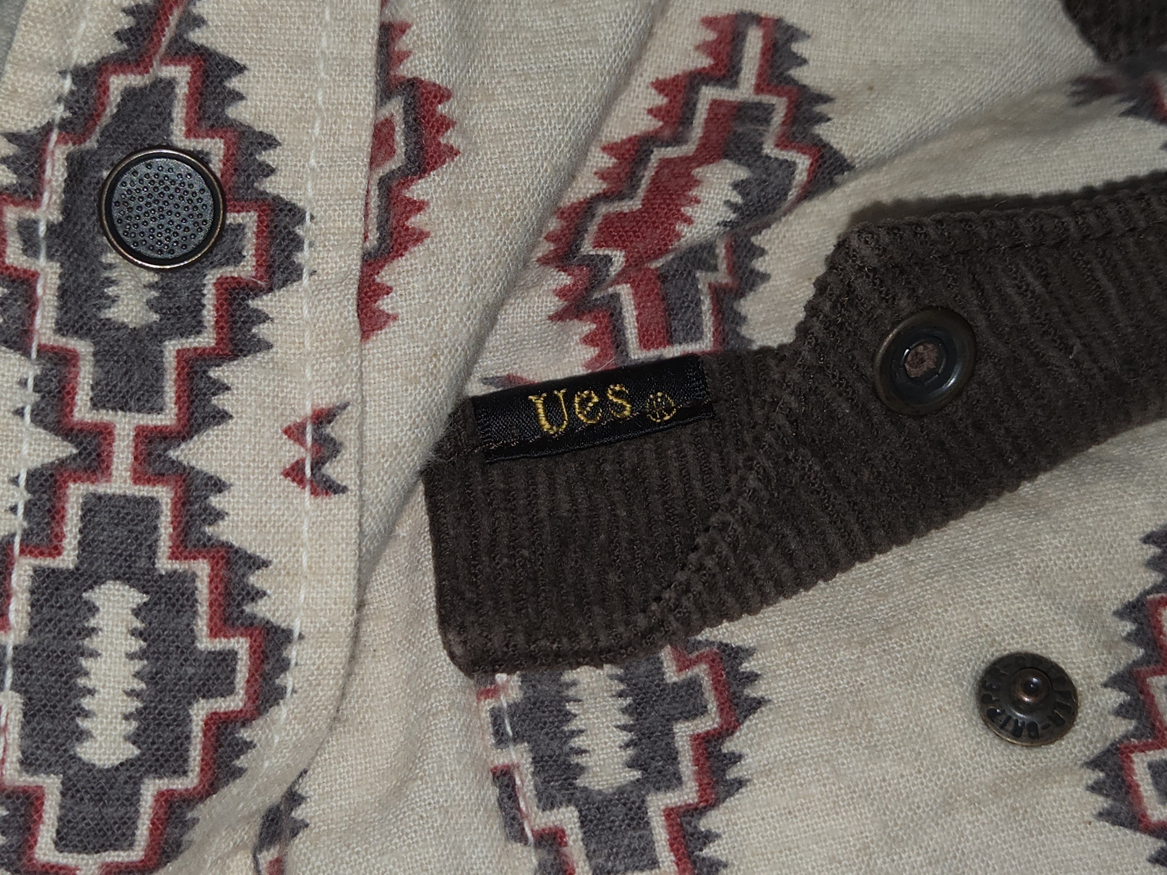 Japanese Brand Vintage UES Work Wear Sanforized Union Made Western Shirt Size US S / EU 44-46 / 1 - 6 Thumbnail