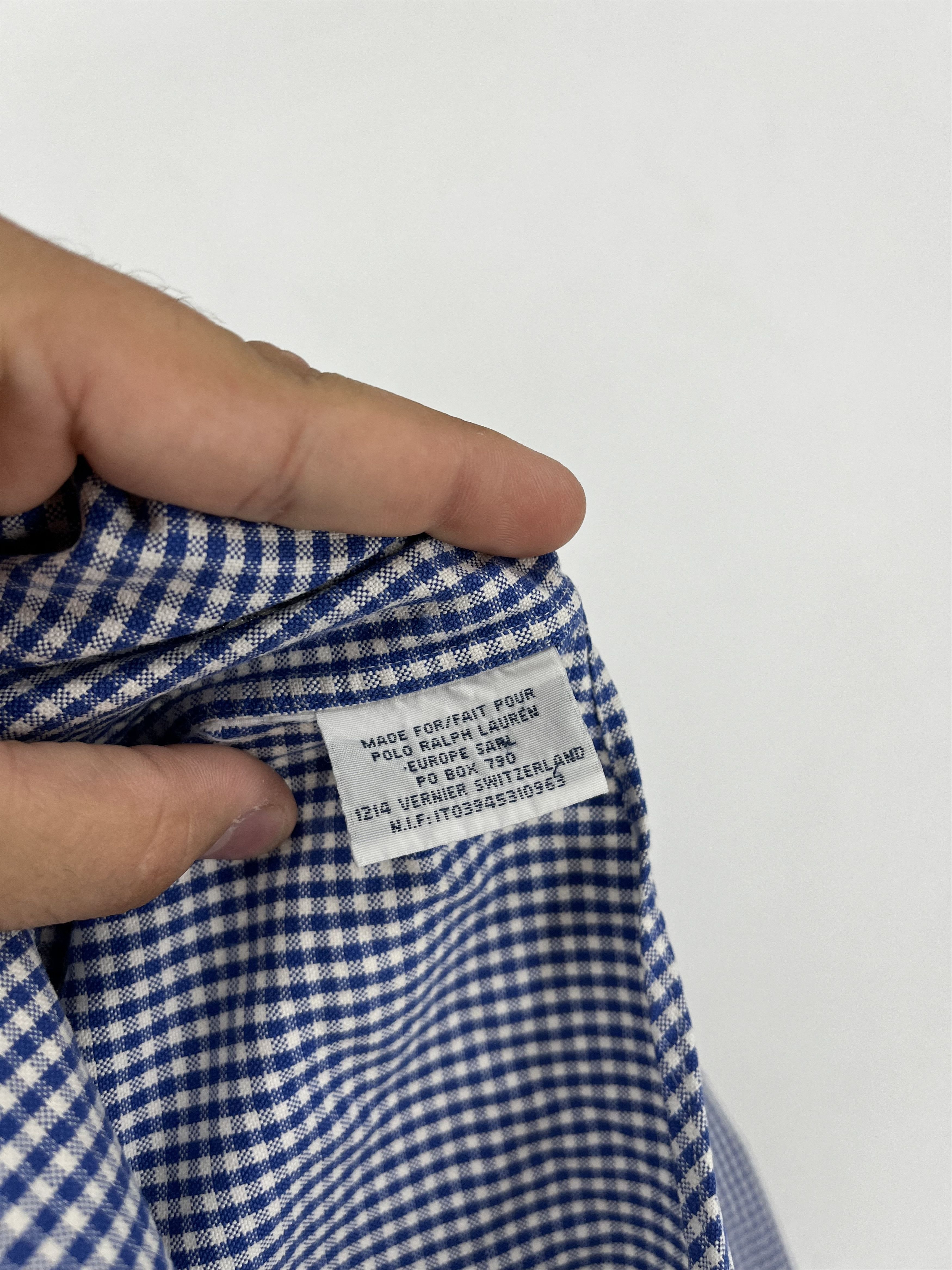 Polo Ralph Lauren Vintage y2k Polo Ralph Lauren Plaid Blake Cotton Flannel Size US XL / EU 56 / 4 - 11 Thumbnail