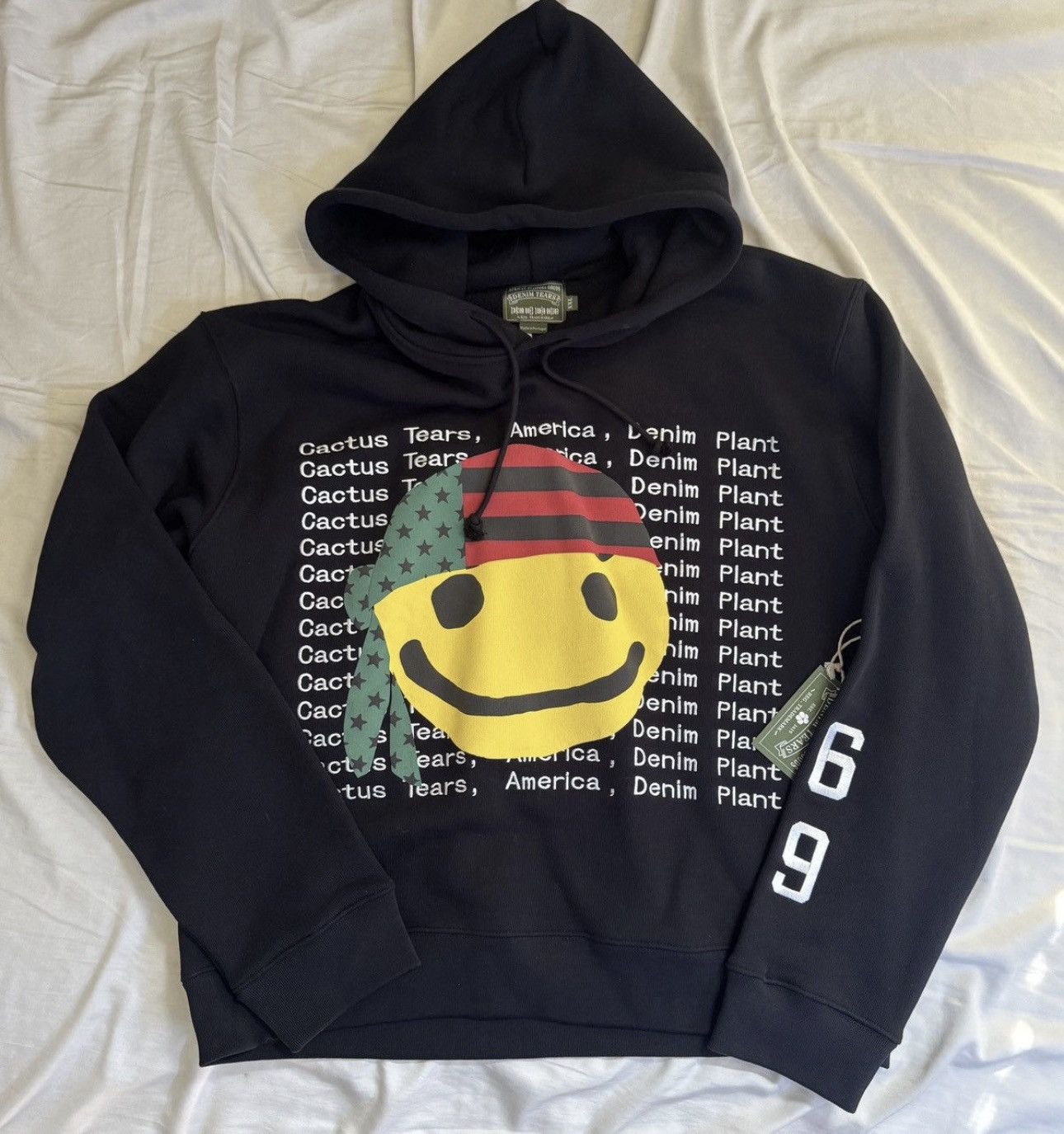 Cactus Plant Flea Market × DENIM TEARS CPFM x DENIM TEARS HOODIE Size US XXL / EU 58 / 5 - 1 Thumbnail