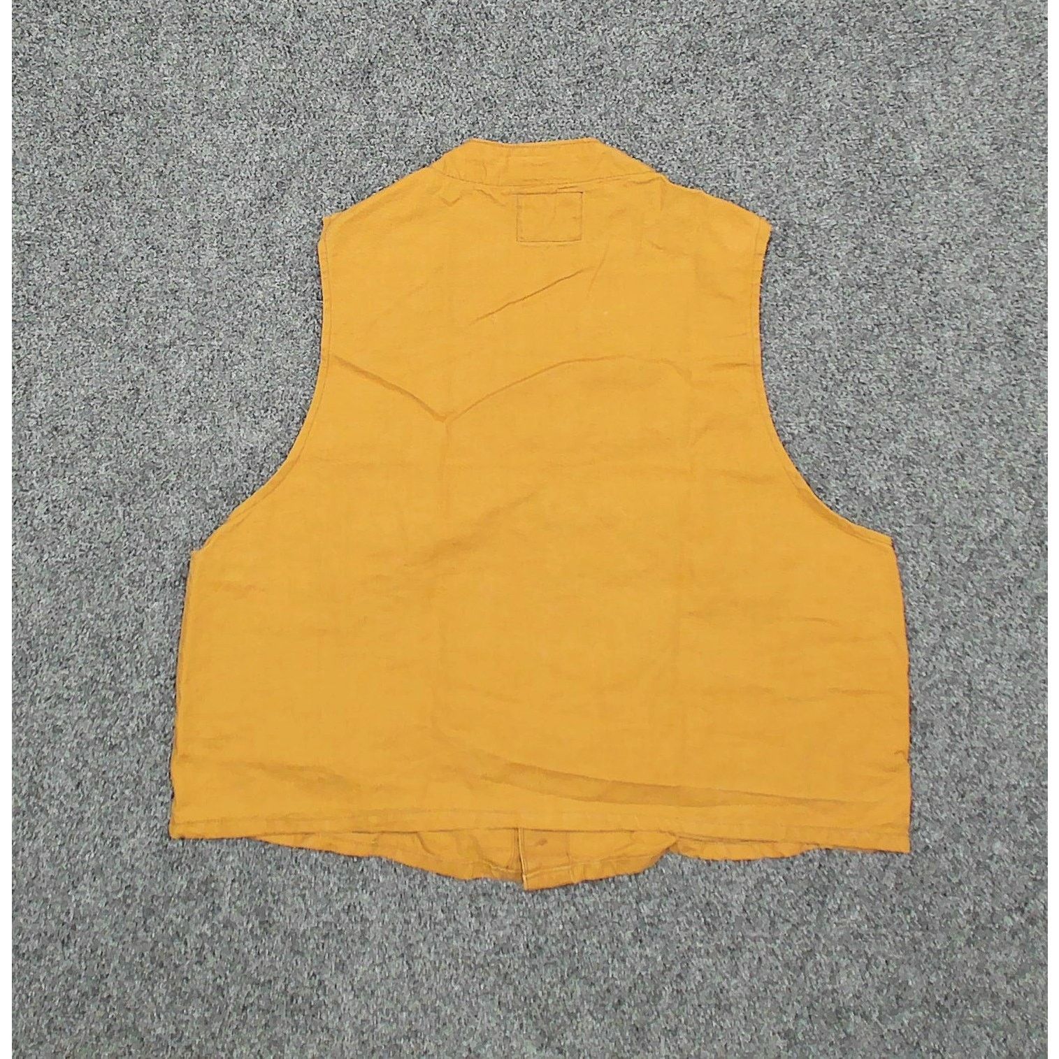 Vintage Vintage Westerners Mustard Canvas Hunting Vest M Size US M / EU 48-50 / 2 - 7 Thumbnail