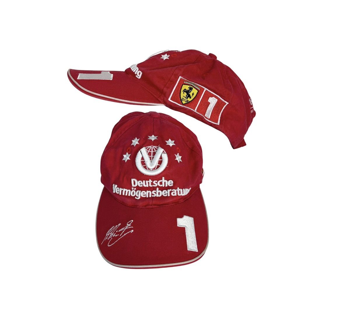 Ferrari Ferrari F1 Michael Schumacher Cap 2003 German Size ONE SIZE - 1 Thumbnail