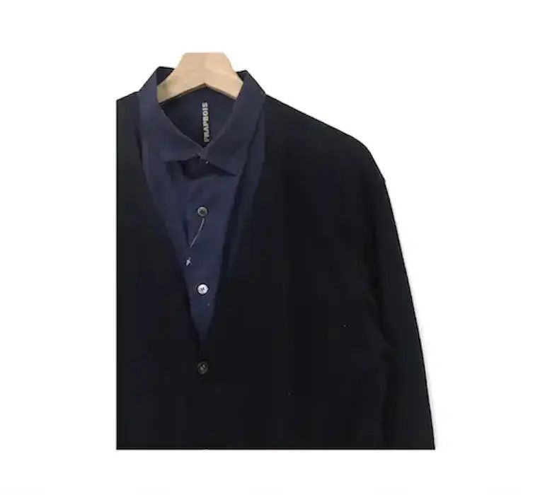 Frapbois Frapbois Plain Cardigan Style Shirt Button Up Size US M / EU 48-50 / 2 - 4 Thumbnail
