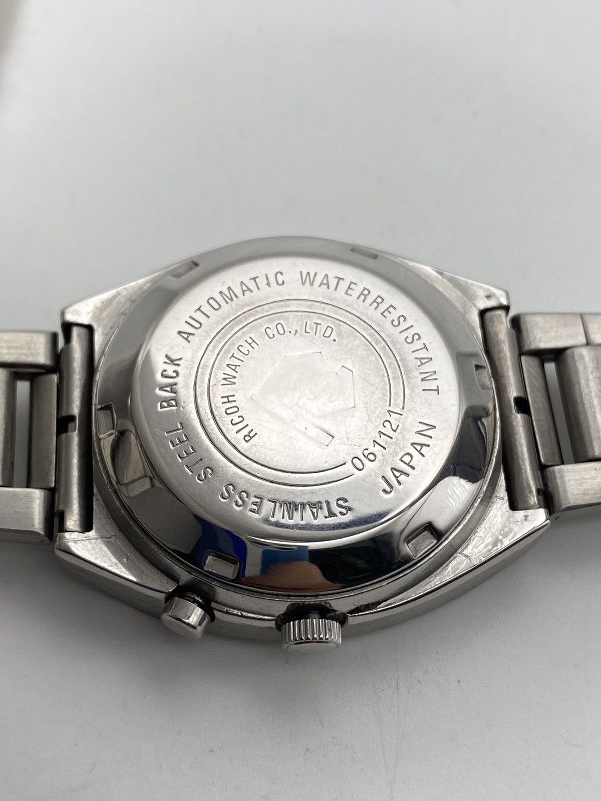 Vintage Ricoh Automatic Vintage Men’s Watch – Gray Dial – 34mm Size 34 - 6 Thumbnail