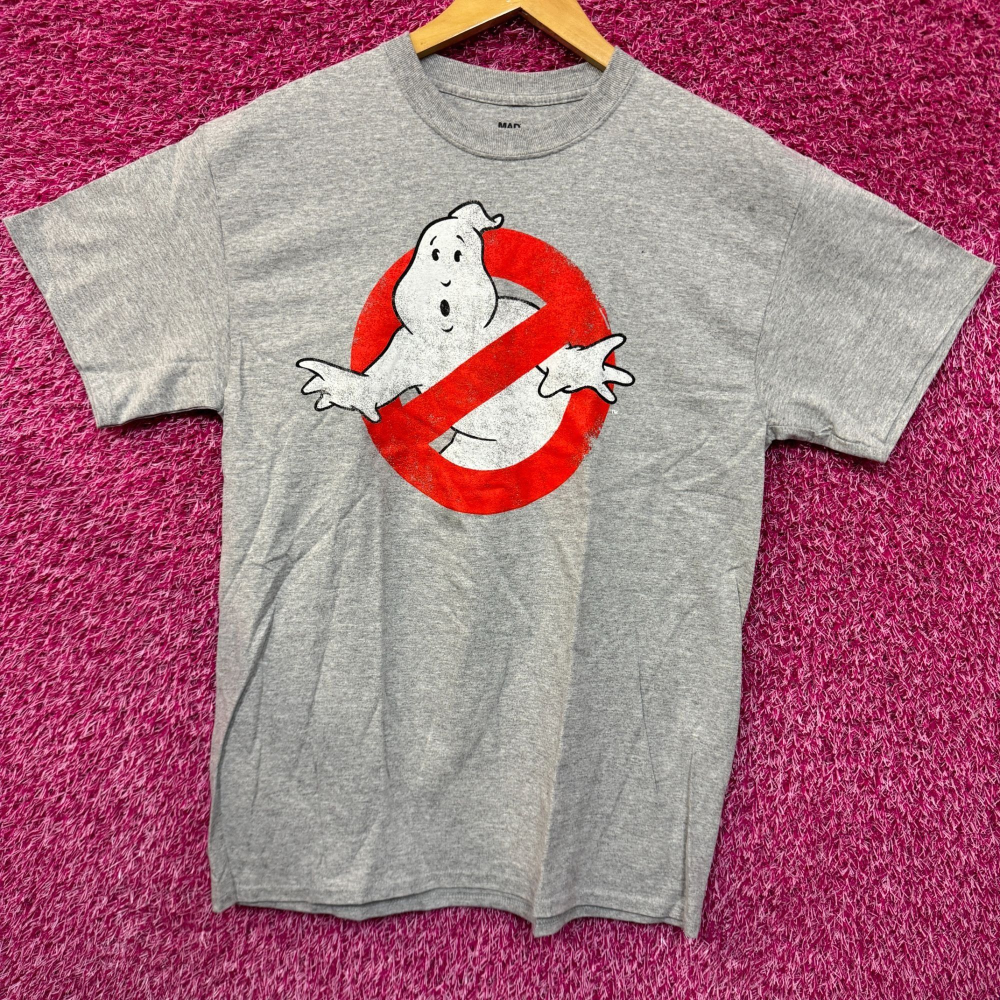 Mad Engine Ghostbusters Who You Gonna Call Classic Movie Logo Tee M Size US M / EU 48-50 / 2 - 1 Thumbnail