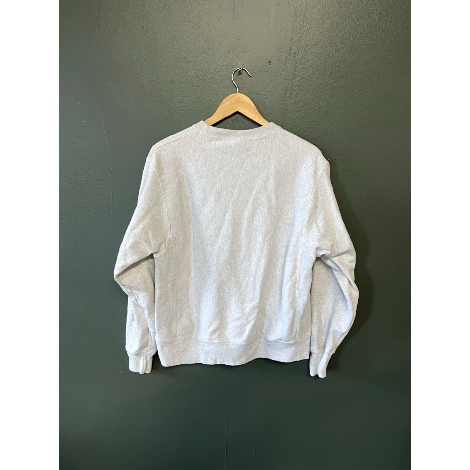 Champion VINTAGE Champion Reverse Weave Sweatshirt Gray Women’s Medium Pullover 21x25 Reversible Activewear Size M / US 6-8 / IT 42-44 - 2 Thumbnail
