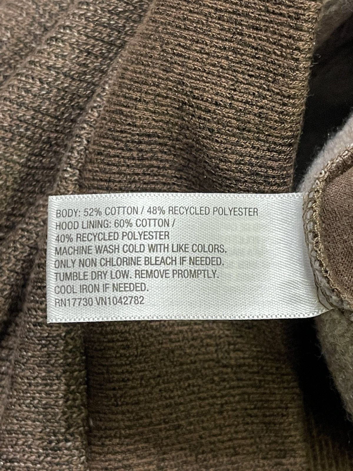 Other Goodfellow Men’s Medium Brown Knit Pullover Hoodie NWT Size US M / EU 48-50 / 2 - 9 Thumbnail