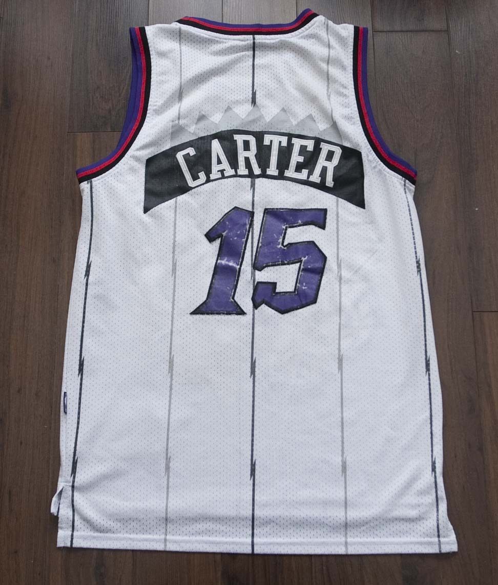 NBA × Nike × Vintage Vince Carter Nike Toronto Raptors Jersey Size M White Size US M / EU 48-50 / 2 - 1 Thumbnail