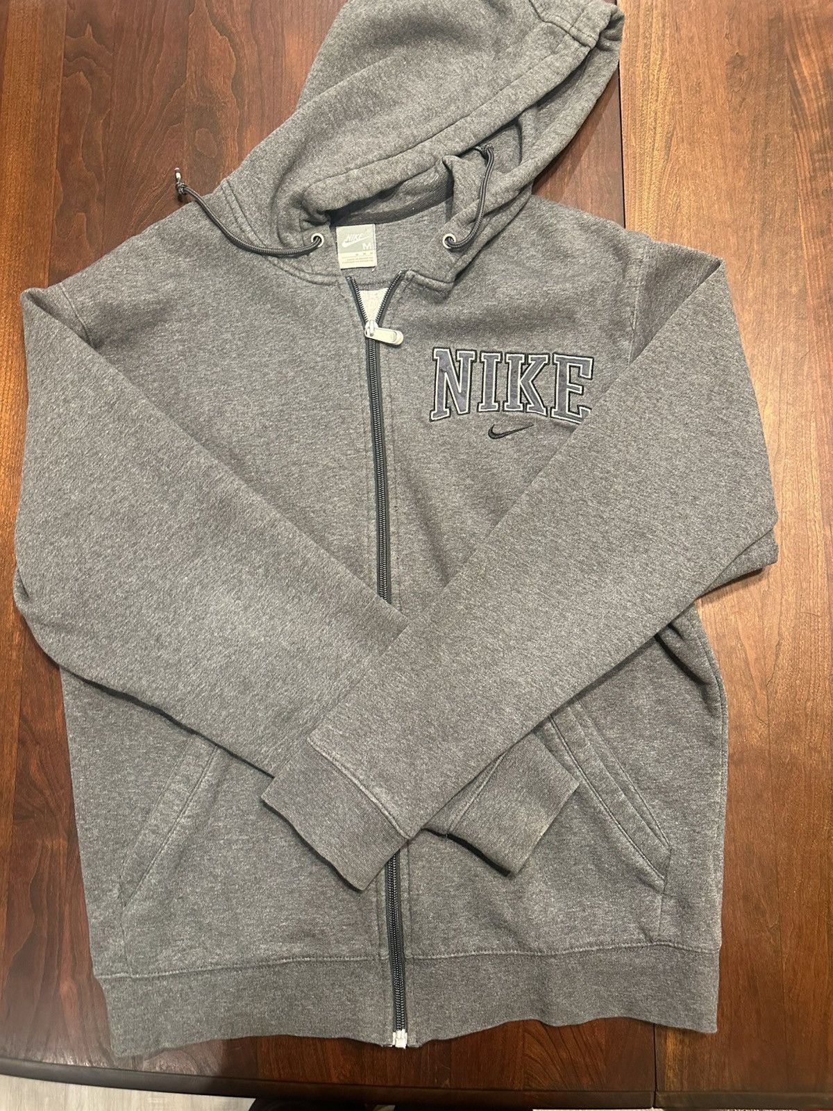Nike × Vintage Vintage Nike Zip up hoodie Size US M / EU 48-50 / 2 - 1 Thumbnail