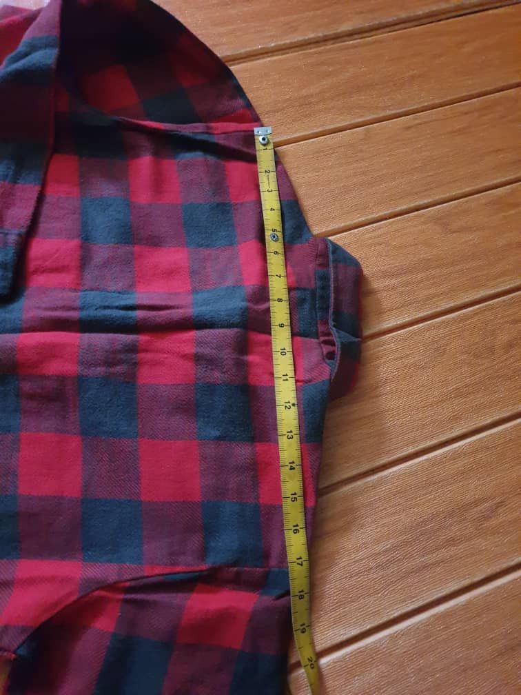Big Mac 💥Big Mac Checkered red retro chambray shirt Size US M / EU 48-50 / 2 - 9 Thumbnail