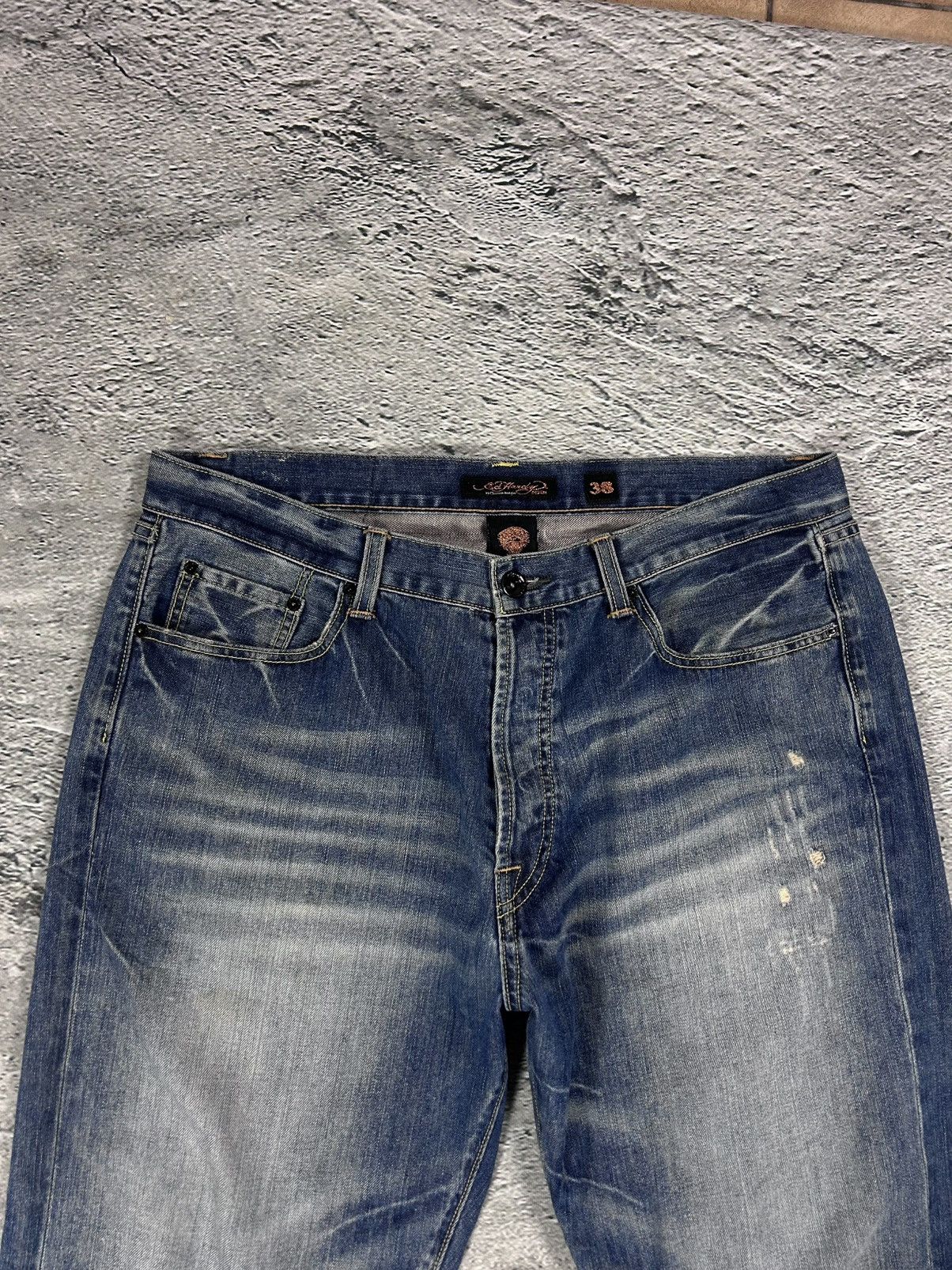 Ed Hardy Ed Hardy Christian Audigier vintage jeans big logo pants Size US 38 / EU 54 - 5 Thumbnail