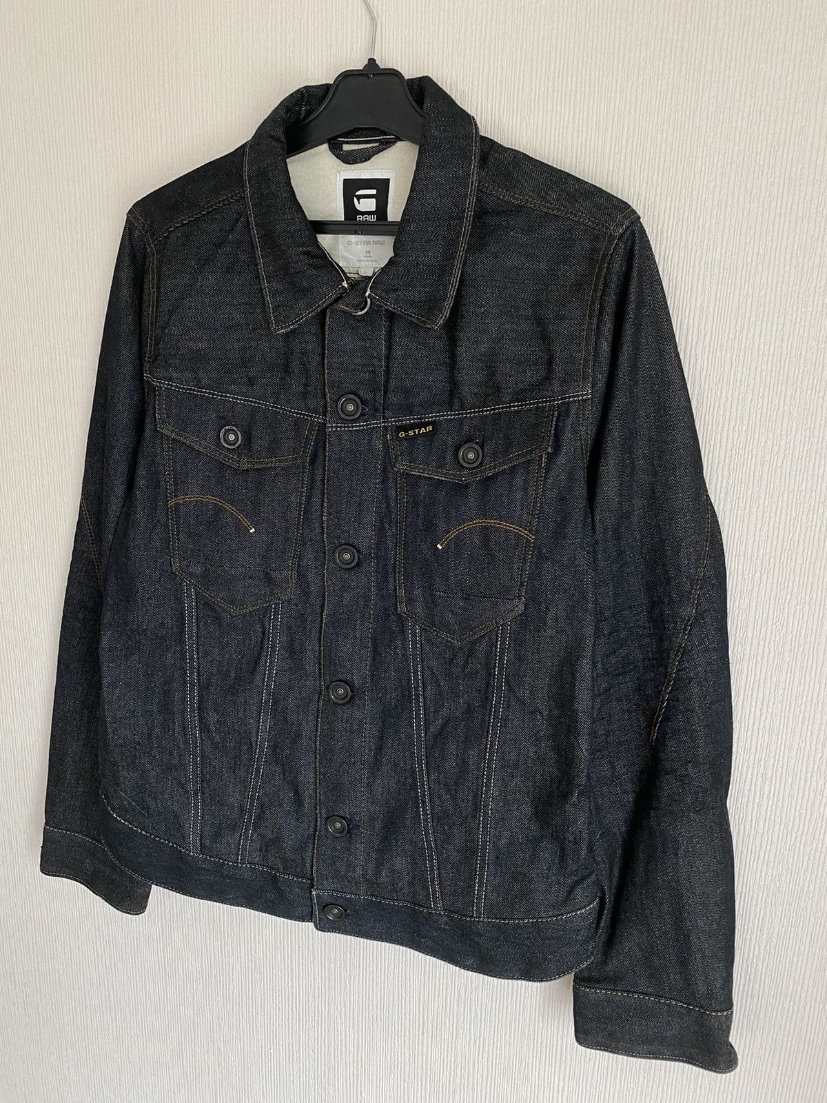 G-Star G-Star Raw Denim Jacket Size US L / EU 52-54 / 3 - 7 Thumbnail