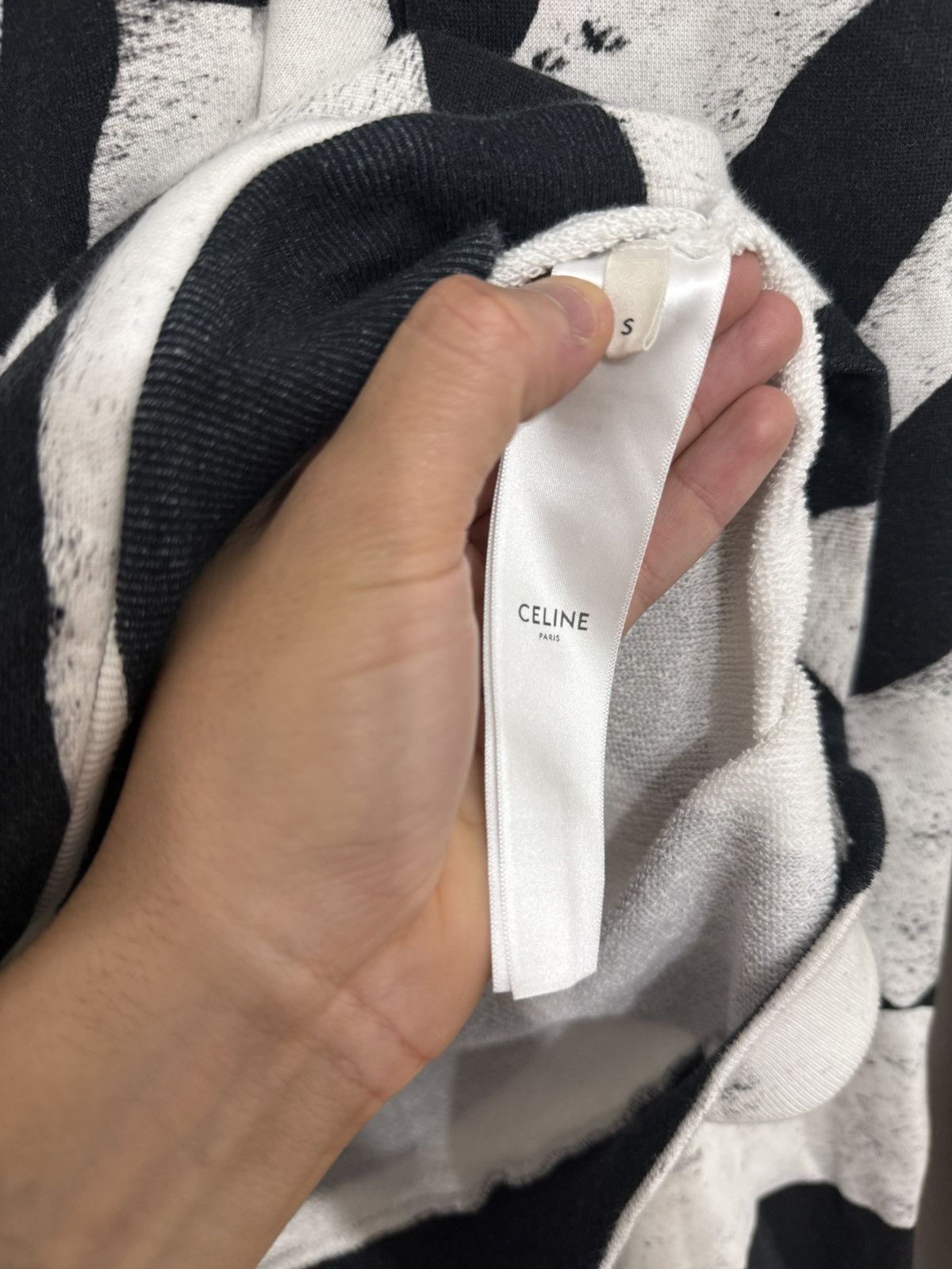 Celine S/S22 Harry Wyld Spiderweb Hoodie Size US S / EU 44-46 / 1 - 5 Thumbnail