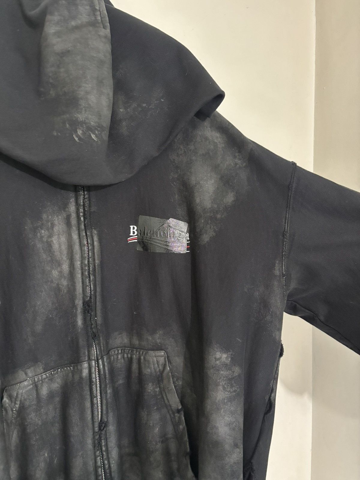 Balenciaga Balenciaga FW22 Gaffer Mud hoodie Size US S / EU 44-46 / 1 - 3 Thumbnail