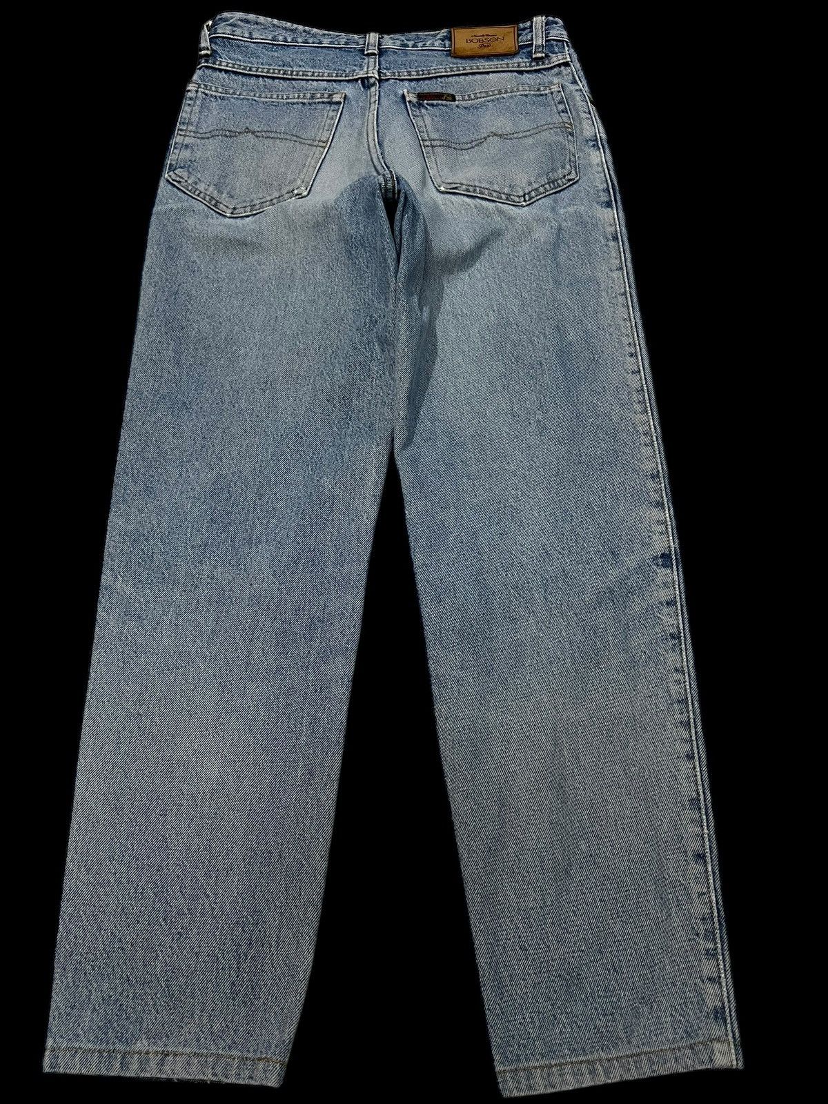 If Six Was Nine 💥90s Bobson Light Wash Distressed Jean Size US 30 / EU 46 - 2 Thumbnail