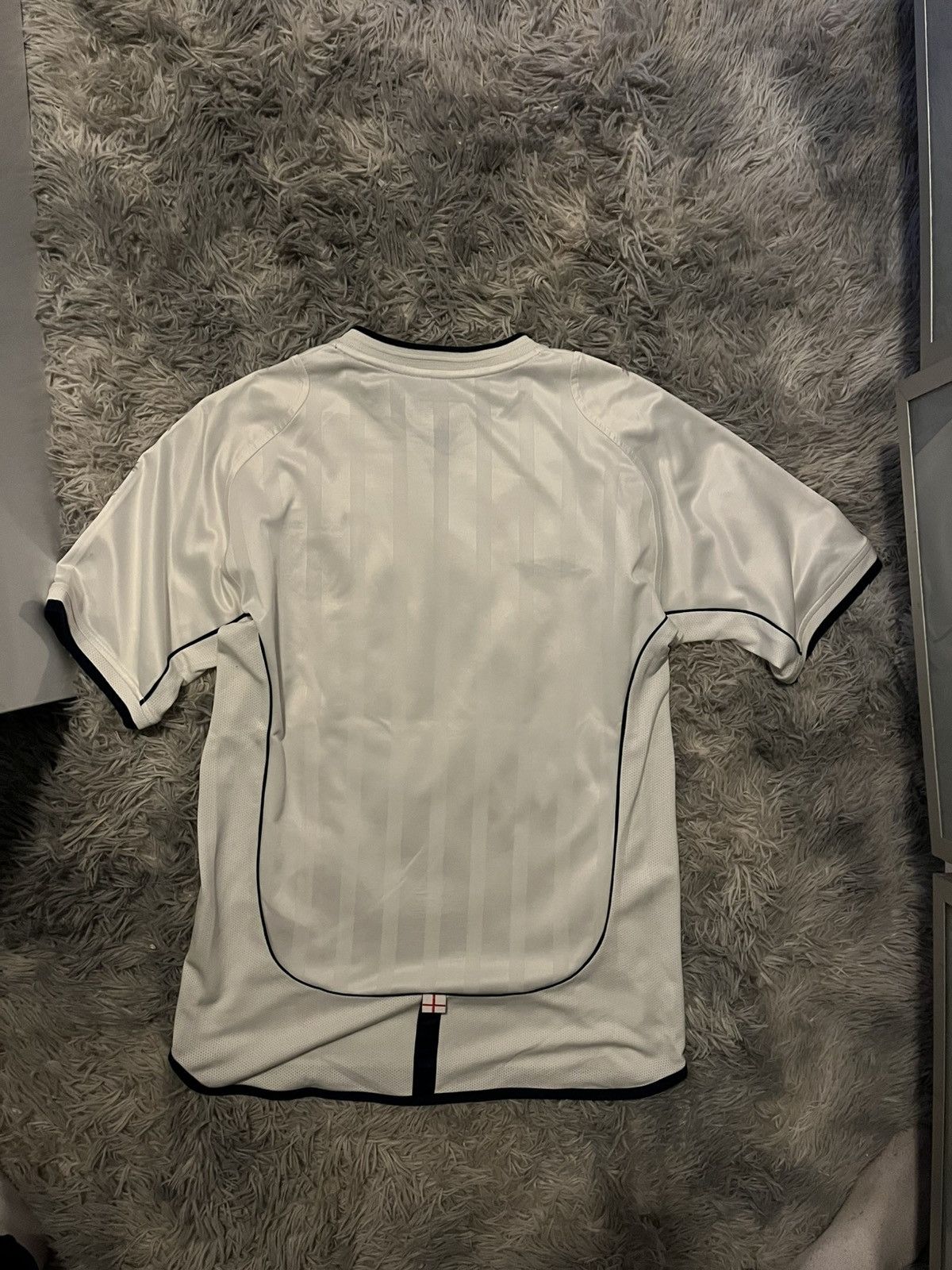Umbro England 2001/2003 Umbro Home Vintage Football Shirt Soccer Size US S / EU 44-46 / 1 - 7 Thumbnail