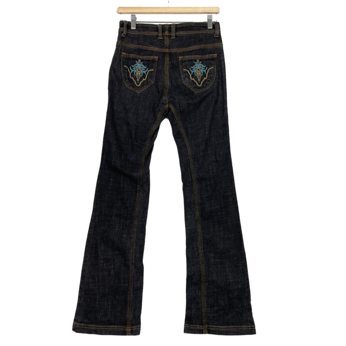 Hysteric Glamour × Japanese Brand 💥DOLJON JAPAN DENIM BOOTCUT JEANS Size 28" / US 6 / IT 42 - 9 Thumbnail
