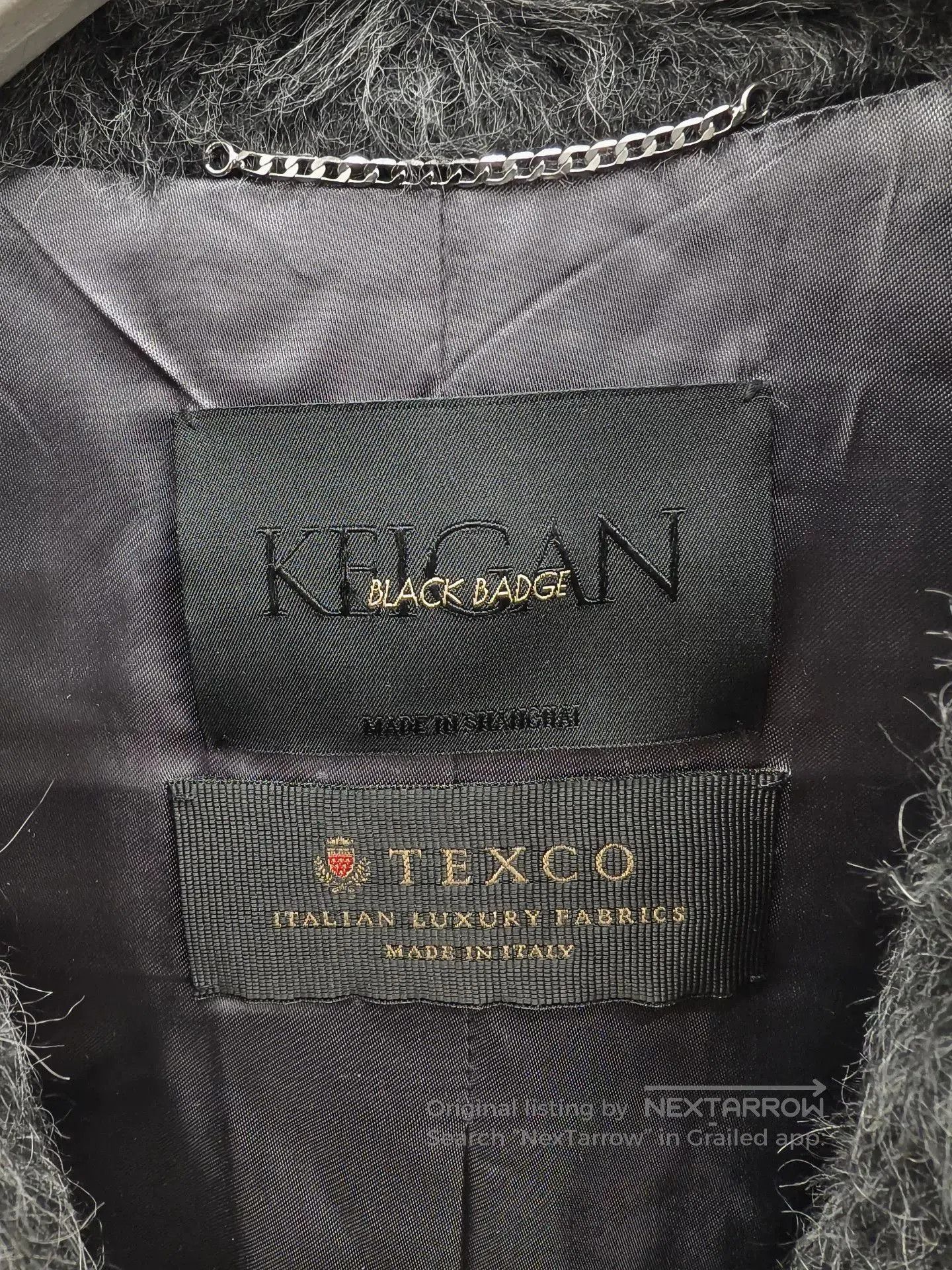 Japanese Brand Keigan Black Badge Gray Overcoat. Size US M / EU 48-50 / 2 - 4 Thumbnail