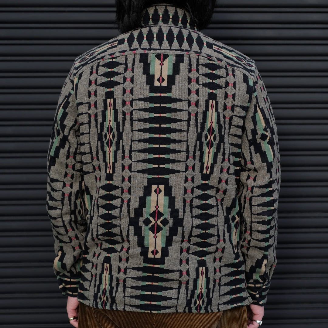RRL Ralph Lauren RRL Cotton-Twill Jacquard Shirt Size US L / EU 52-54 / 3 - 2 Thumbnail