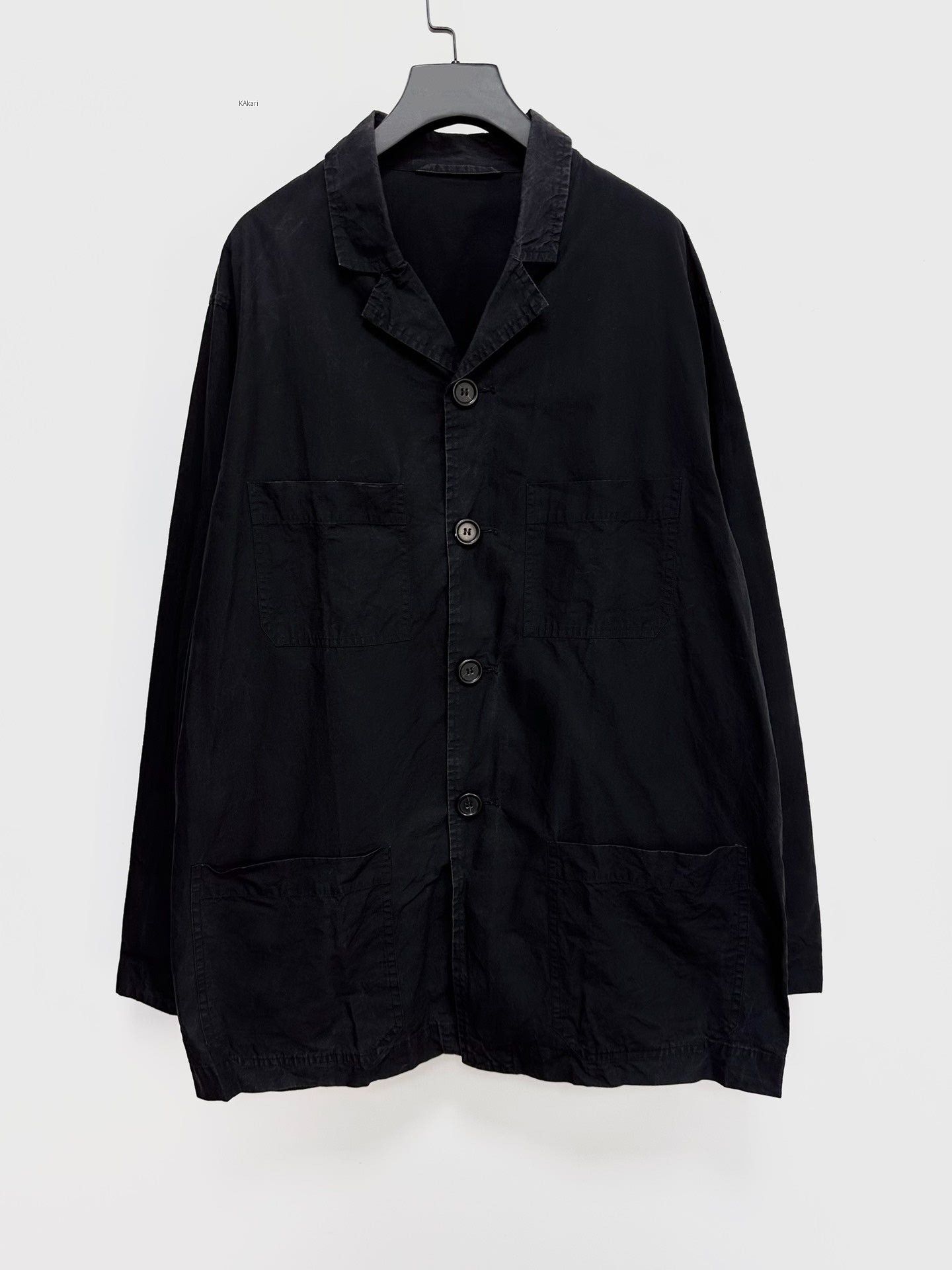 casey casey Paper Cotton Workwear Jacket