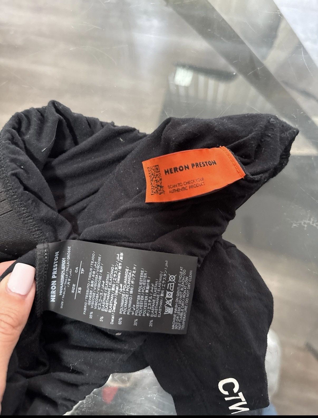 Heron Preston Heron Preston women’s crop top XS Size XS / US 0-2 / IT 36-38 - 3 Thumbnail