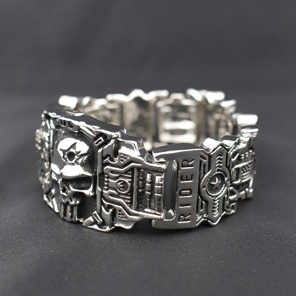 Jewelry × Vintage Vintage Domineering Skull Bracelets Size ONE SIZE - 3 Thumbnail