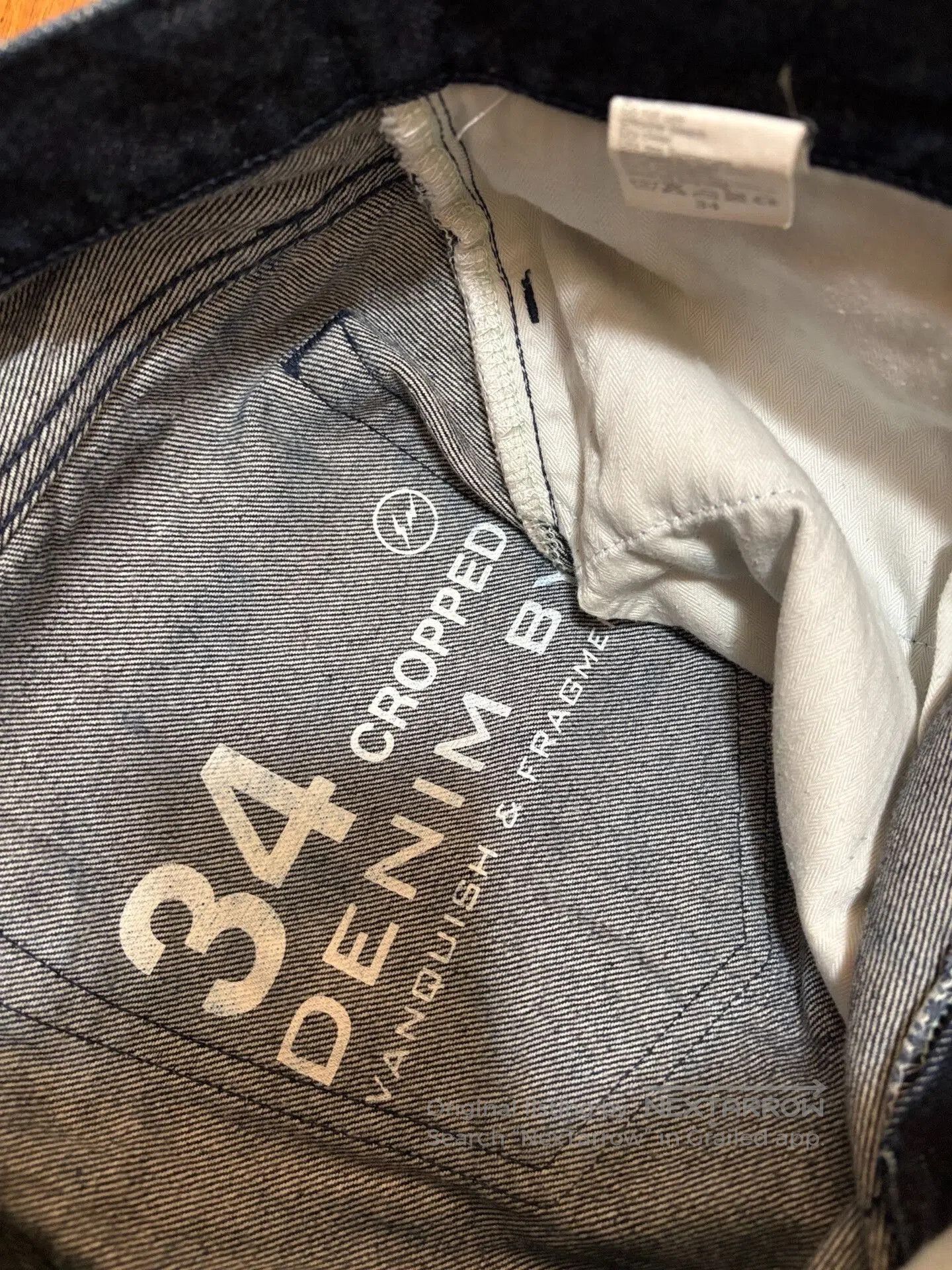 Fragment Design Vanquish & Fragment Cropped Denim Jeans. Size US 34 / EU 50 - 9 Thumbnail