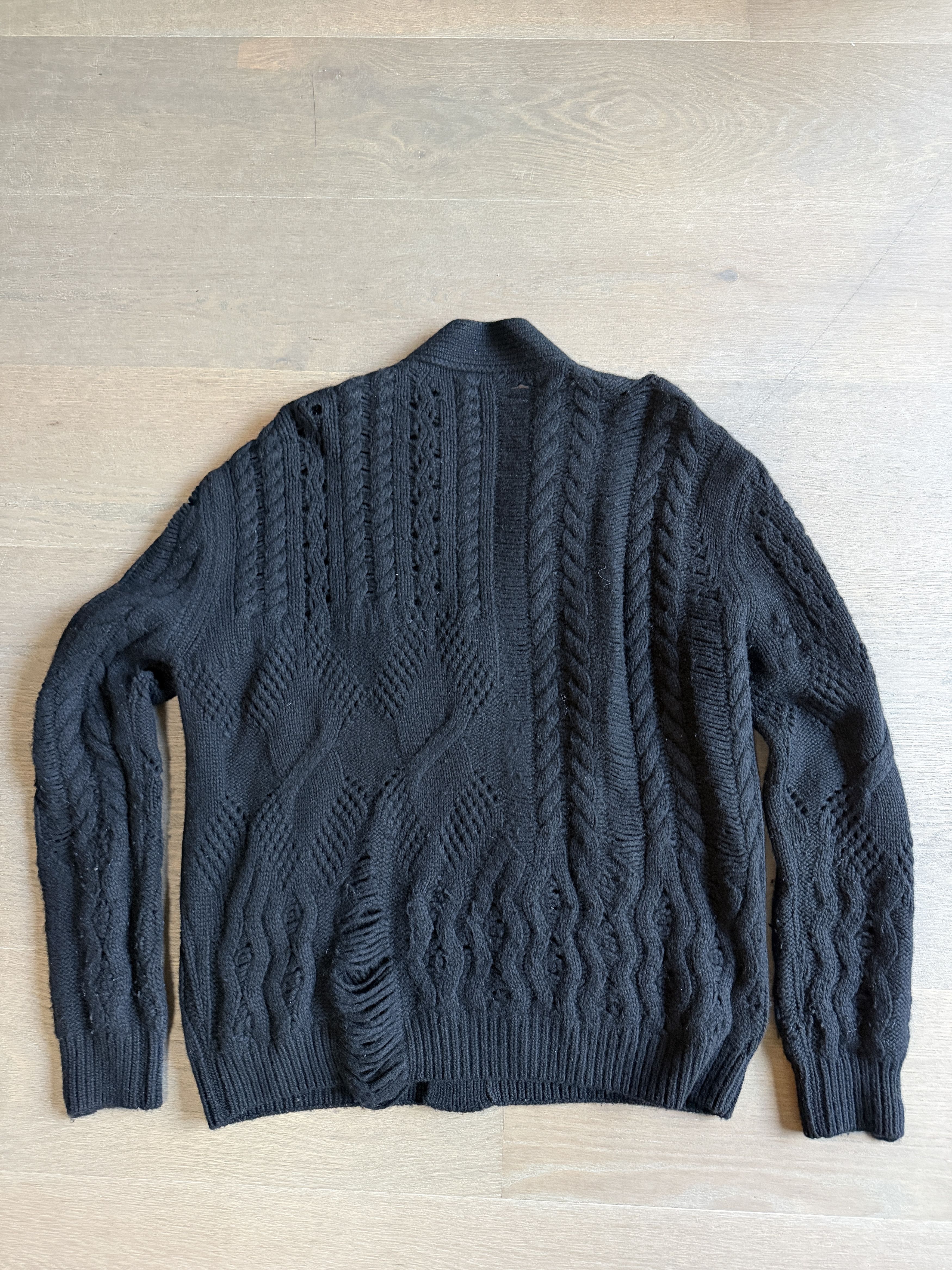 Amiri Amiri Wool V-Neck Cardigan Cashmere XL Size US XL / EU 56 / 4 - 5 Thumbnail
