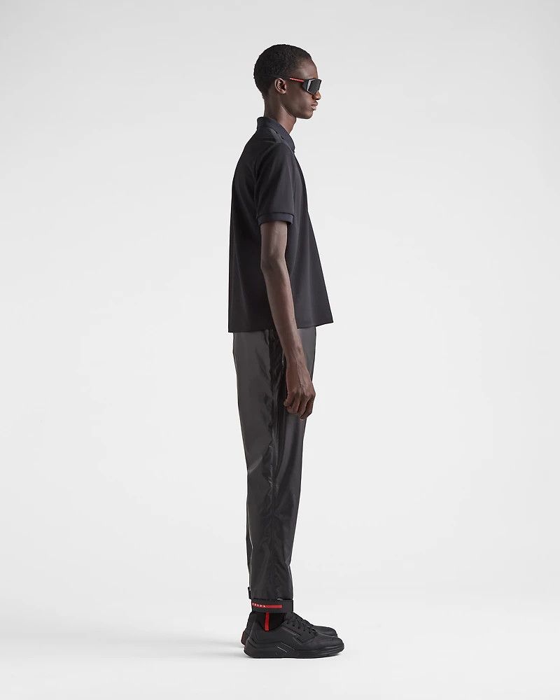 Prada o1bcso1str1025 Re-Nylon Technical Nylon Light Pants in Black Size US 34 / EU 50 - 3 Thumbnail