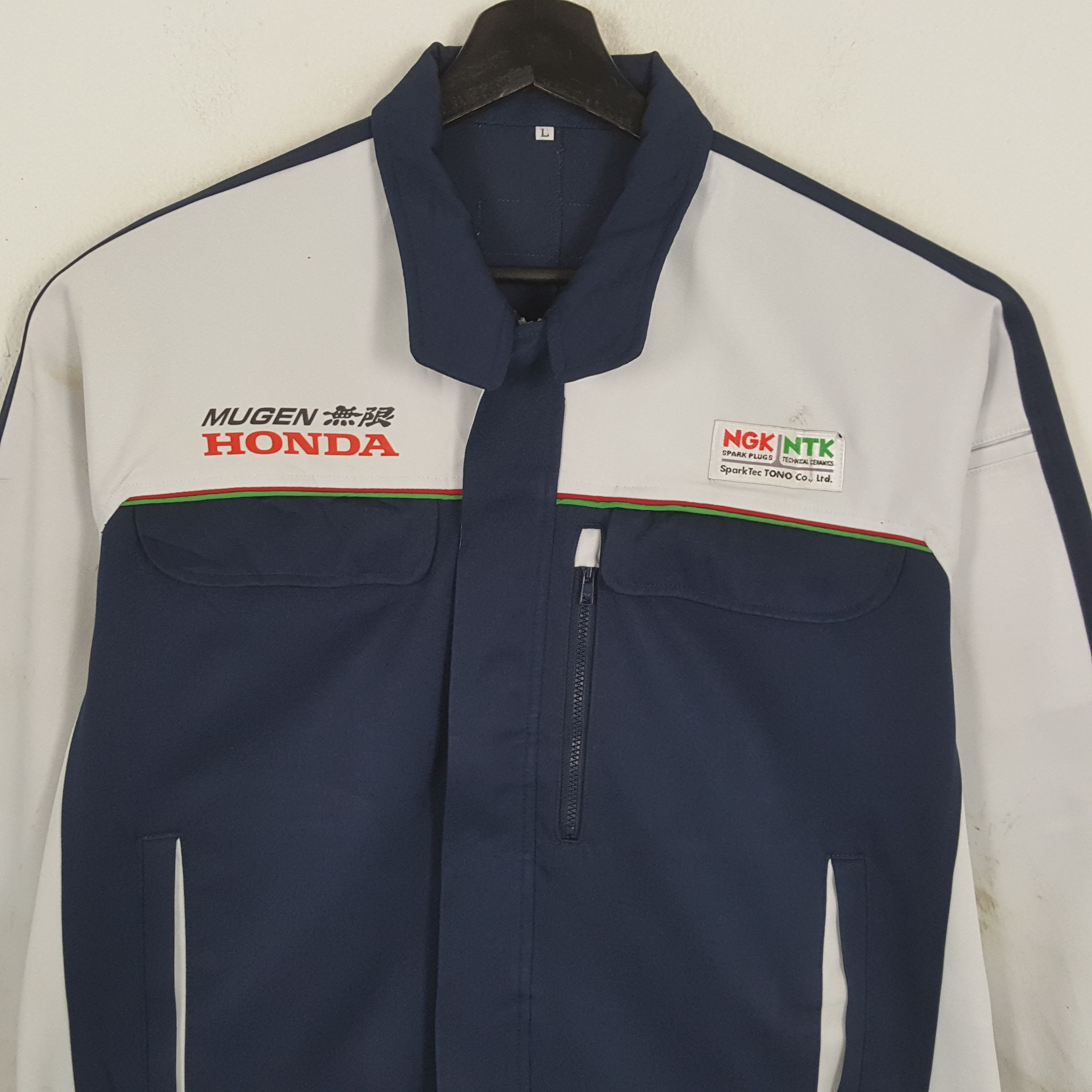 Japanese Brand × Vintage MUGEN HONDA Japanese Motorsports Custom Art Jacket Size US M / EU 48-50 / 2 - 4 Thumbnail