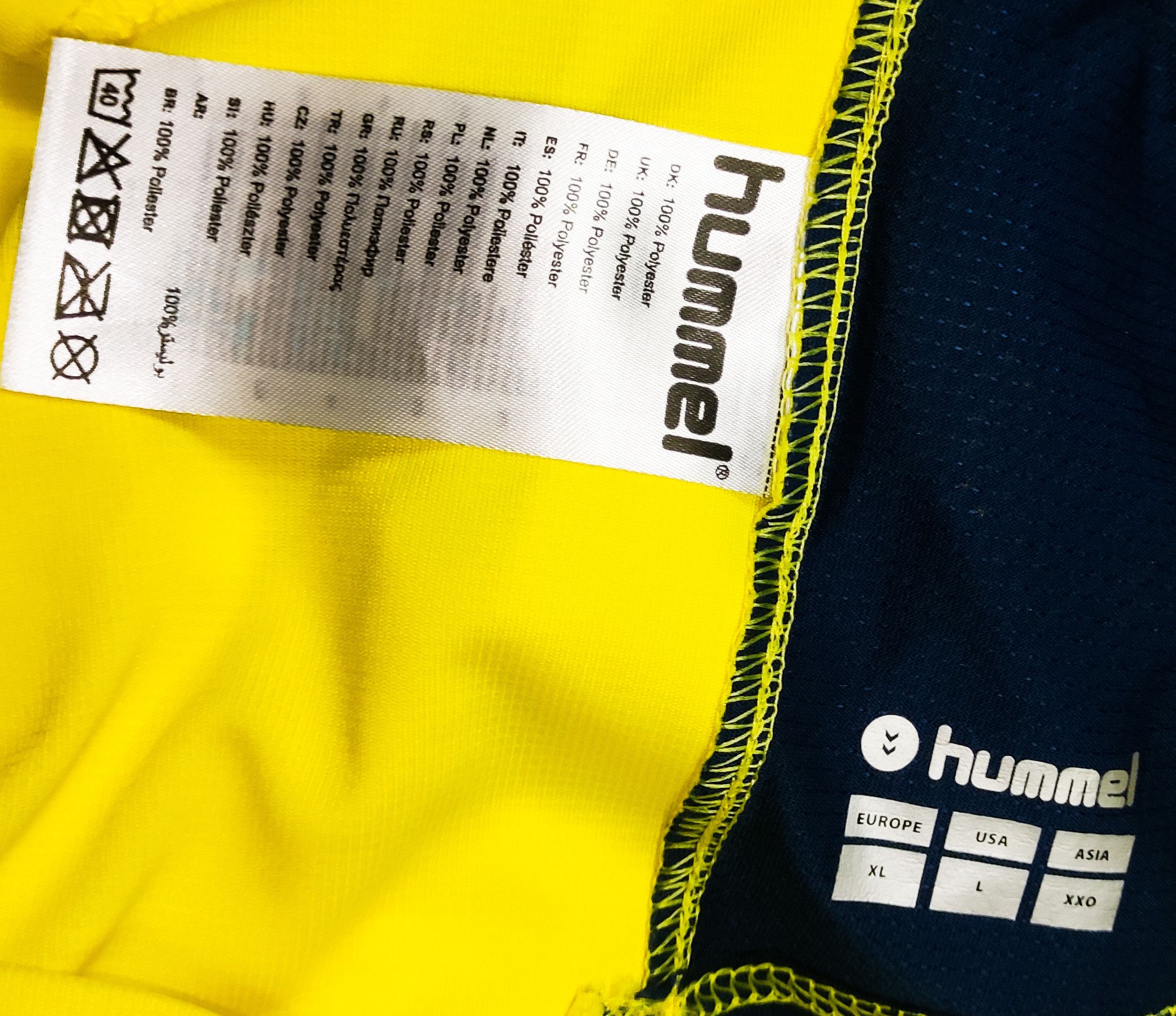 Hummel Kamil Wilczek #20 Brøndby IF 2019 2020 Hummel Home Shirt Size US L / EU 52-54 / 3 - 4 Thumbnail