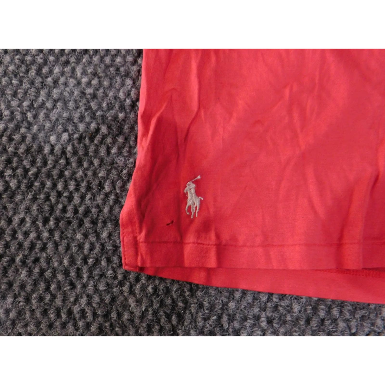 Ralph Lauren Ralph Lauren Golf Shirt Mens M Red Short Sleeve Button Front Pocket Cotton Size US M / EU 48-50 / 2 - 5 Thumbnail