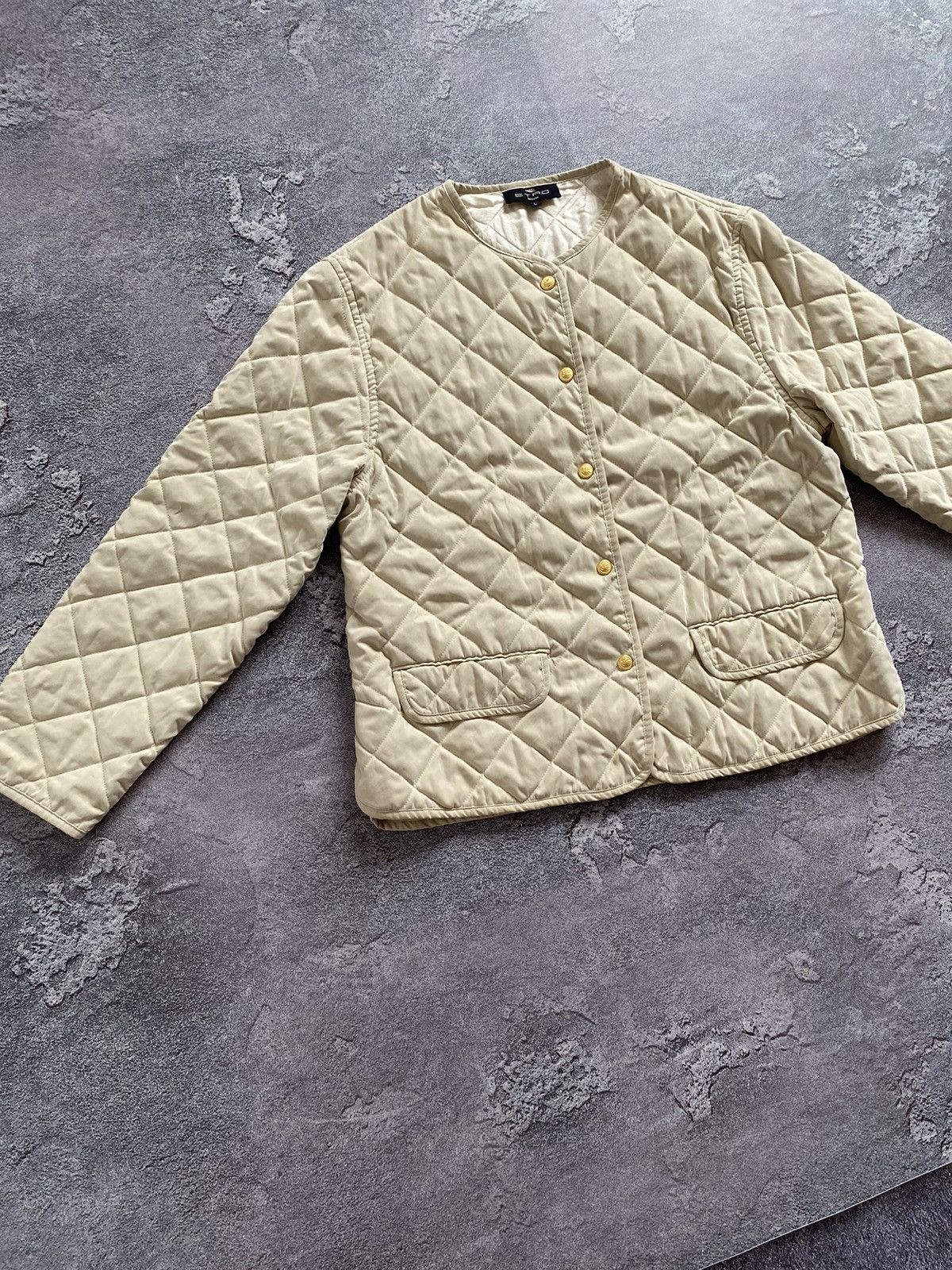 Etro Etro Women’s Quilted Silk Jacket L size Size L / US 10 / IT 46 - 11 Thumbnail