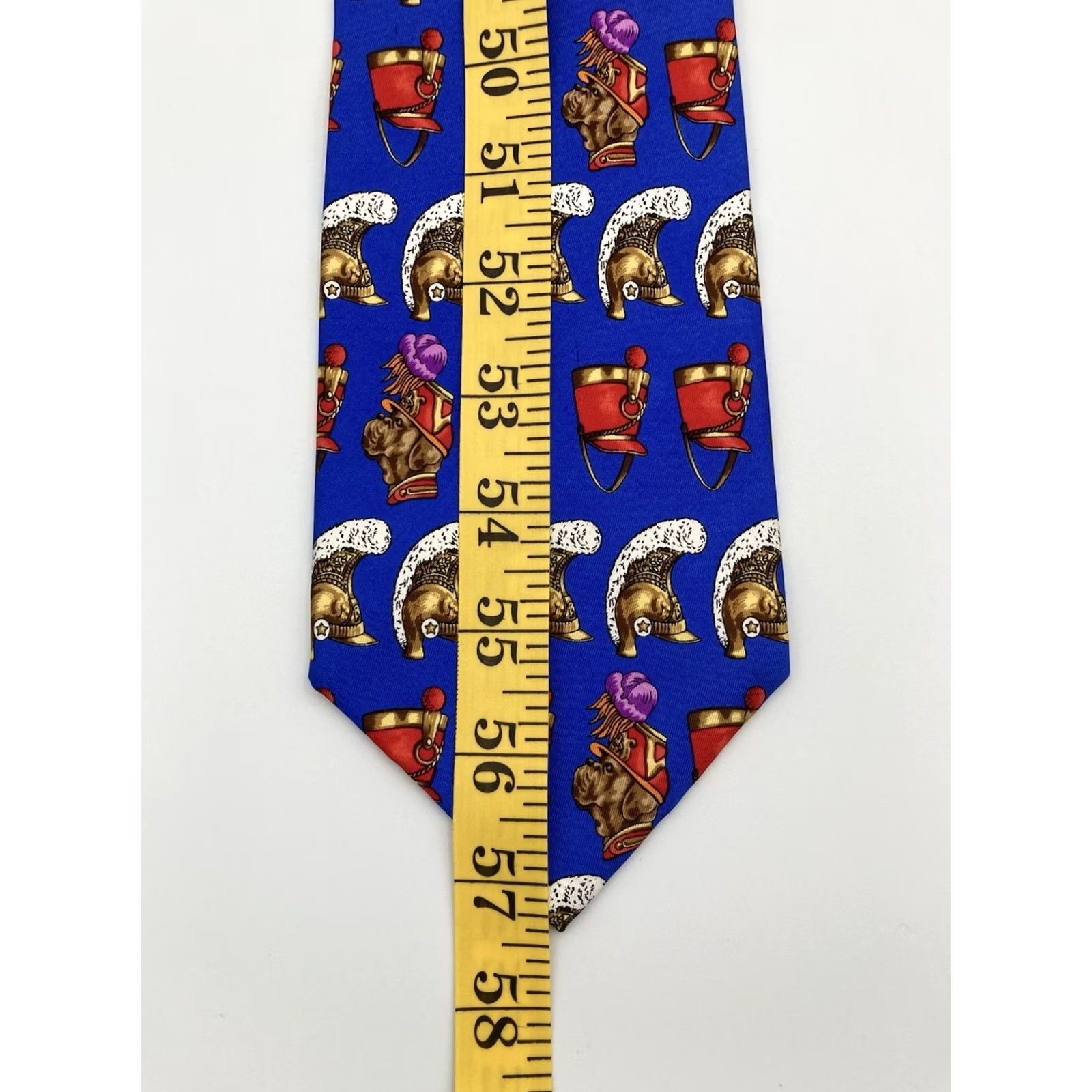 Versace VINTAGE Versace Mens Tie Multicolor 100% Silk Italy Dogs ...