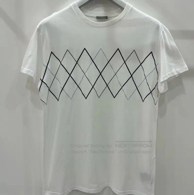 Dior Dior White Cotton Short Sleeve T-Shirt . Size US XL / EU 56 / 4 - 1 Thumbnail