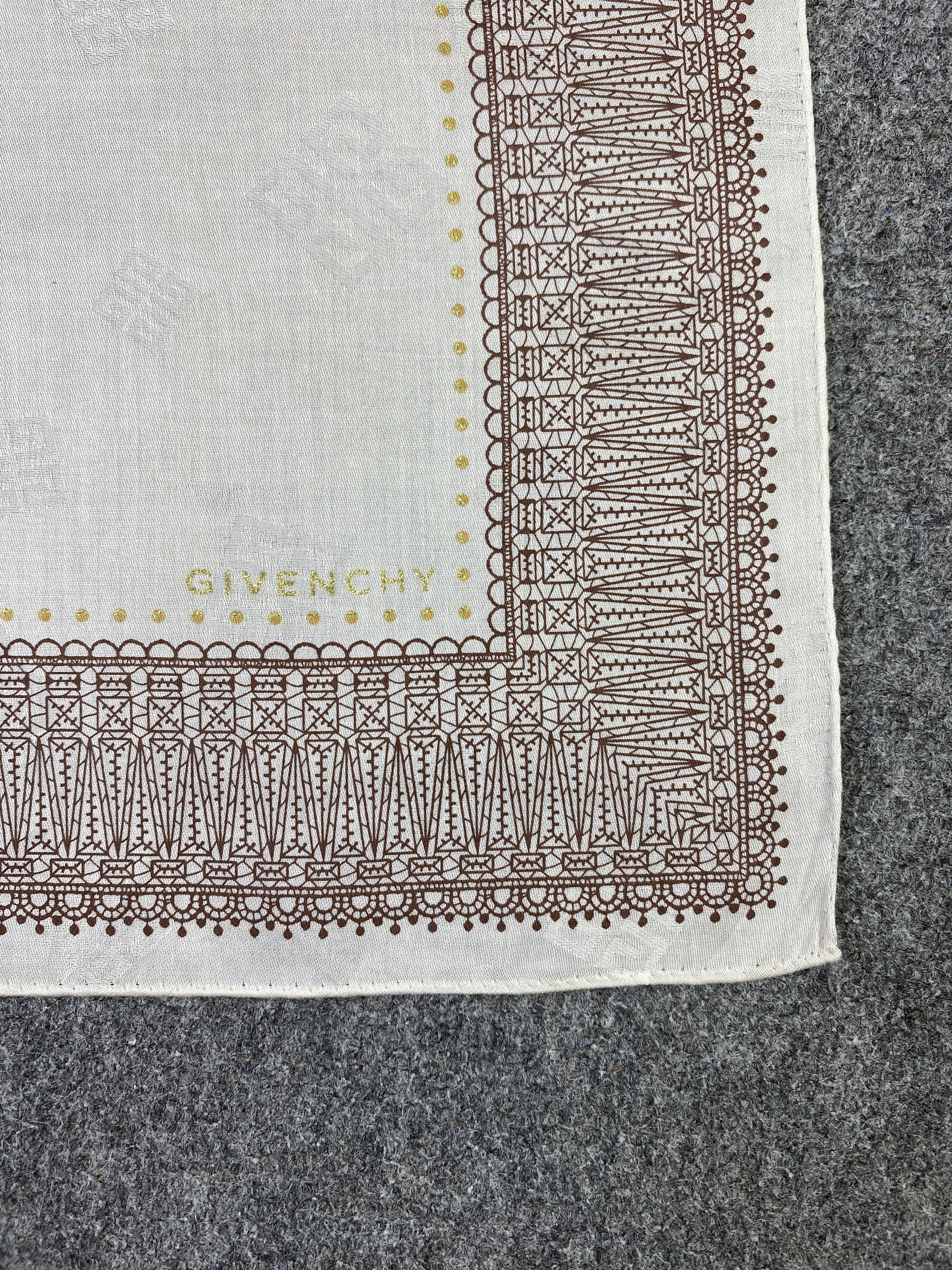 Givenchy Vintage Givenchy Handkerchief / Neckerchief KT0221 Size ONE SIZE - 5 Thumbnail