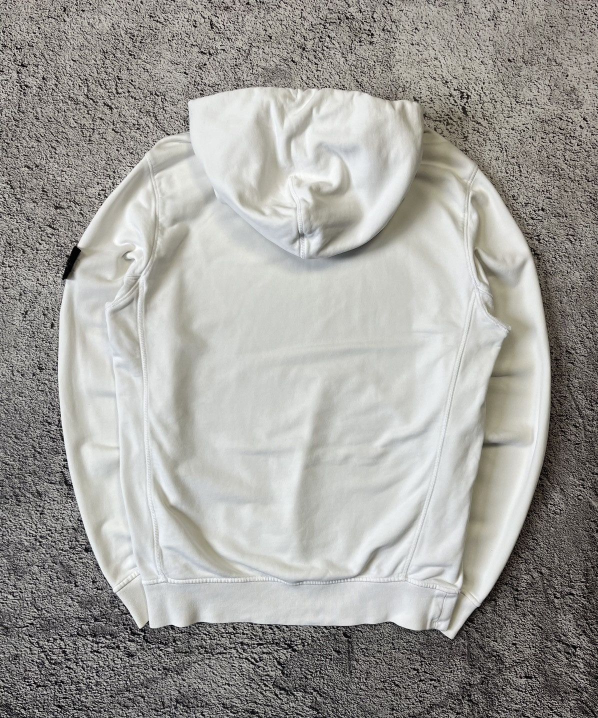 Stone Island Stone Island Hoodie Mens White Pullover Size XL Size US XL / EU 56 / 4 - 2 Thumbnail