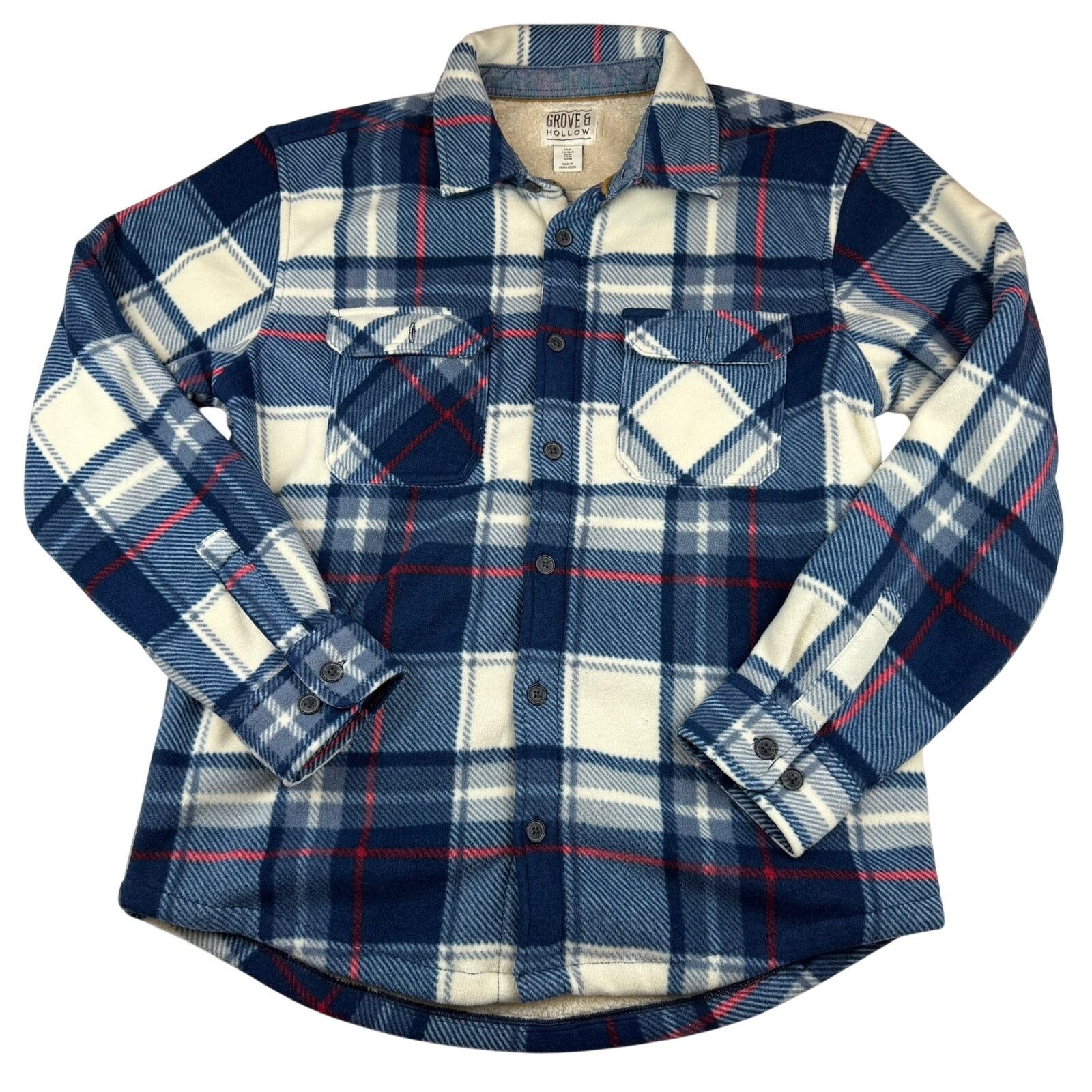 Other Grove & Hollow Sherpa Lined Flannel Shirt Medium Size US M / EU 48-50 / 2 - 1 Thumbnail