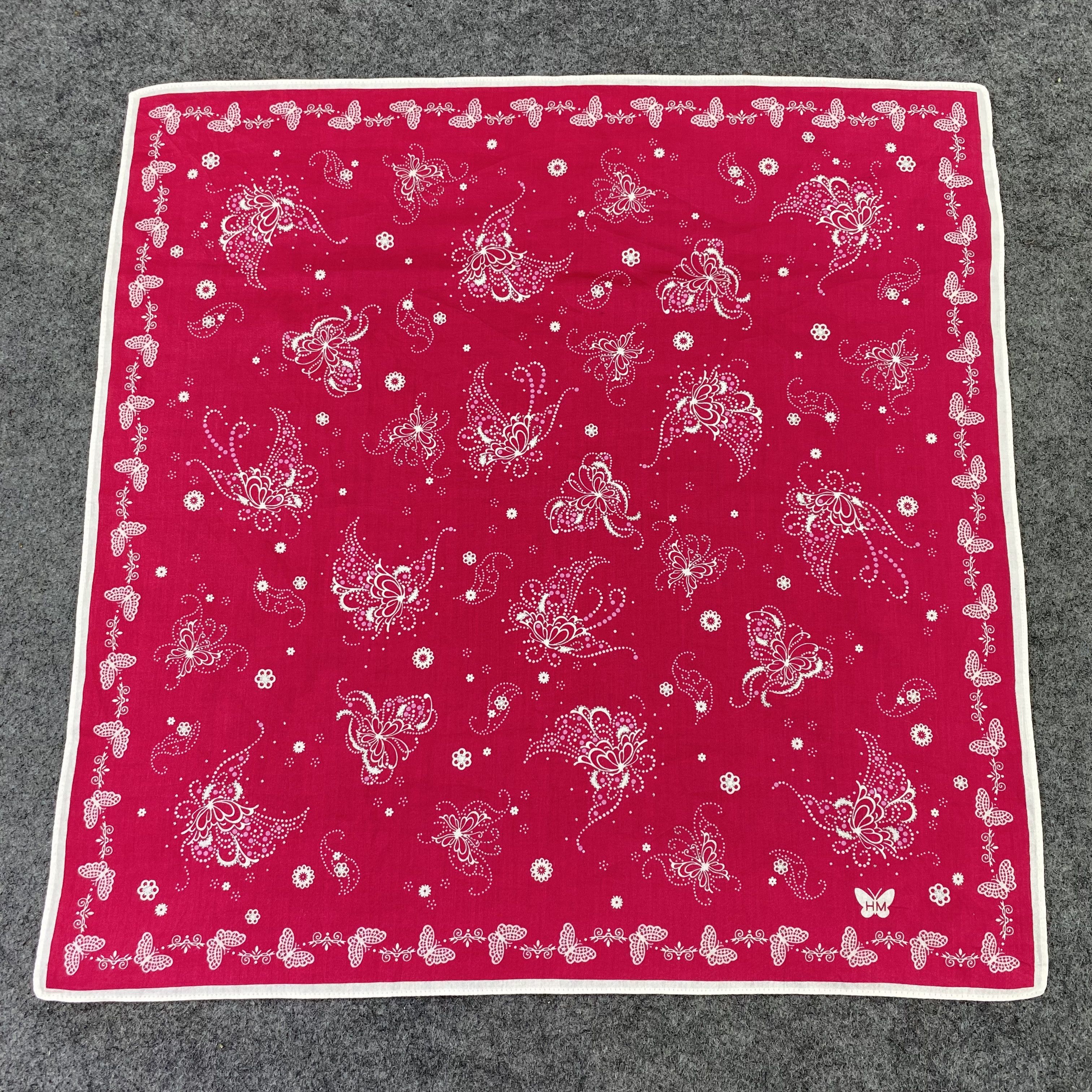 Hanae Mori HM Handkerchief / Bandana / Neckerchief-B475 Size ONE SIZE - 3 Thumbnail