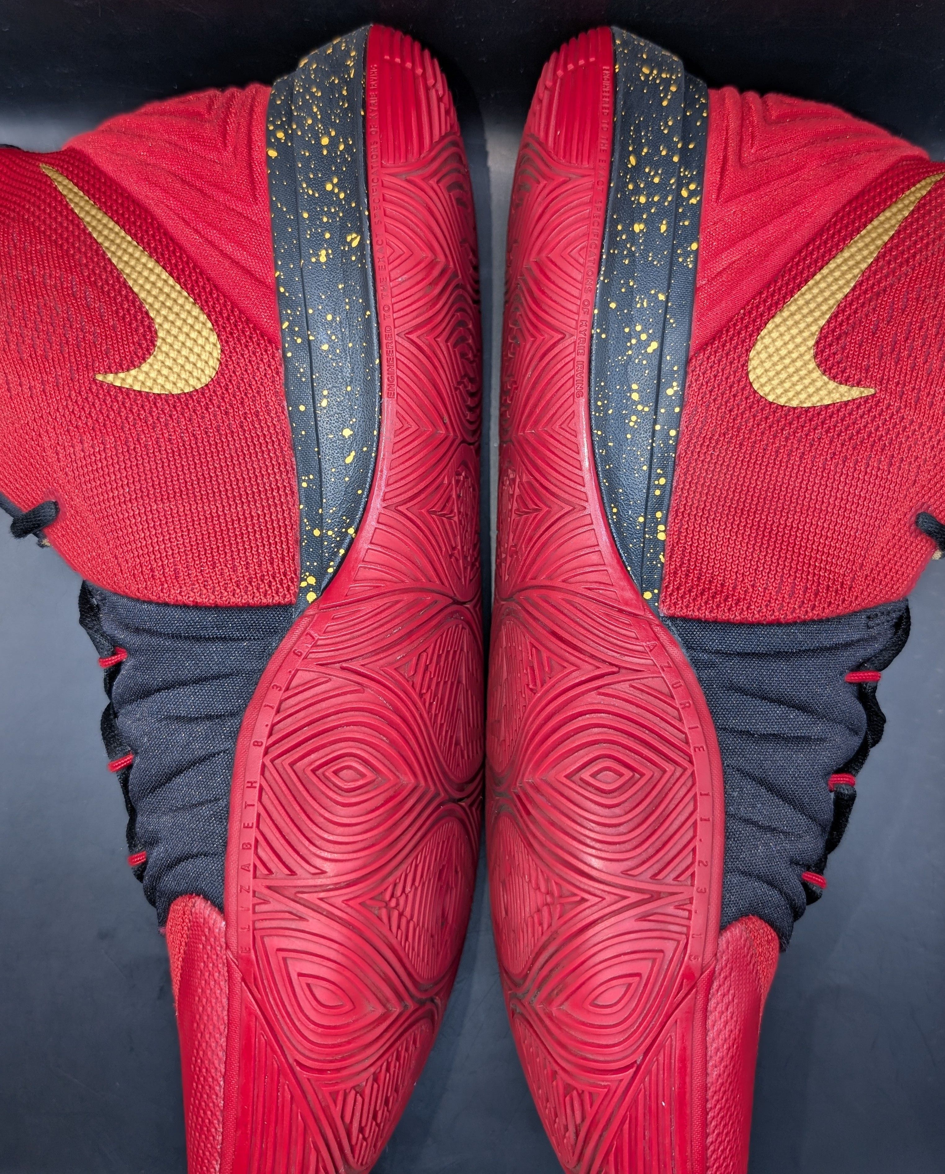 Nike Nike Kyrie 5 Nike By You ID Iron Spider Marvel Size US 12.5 / EU 45-46 - 9 Thumbnail
