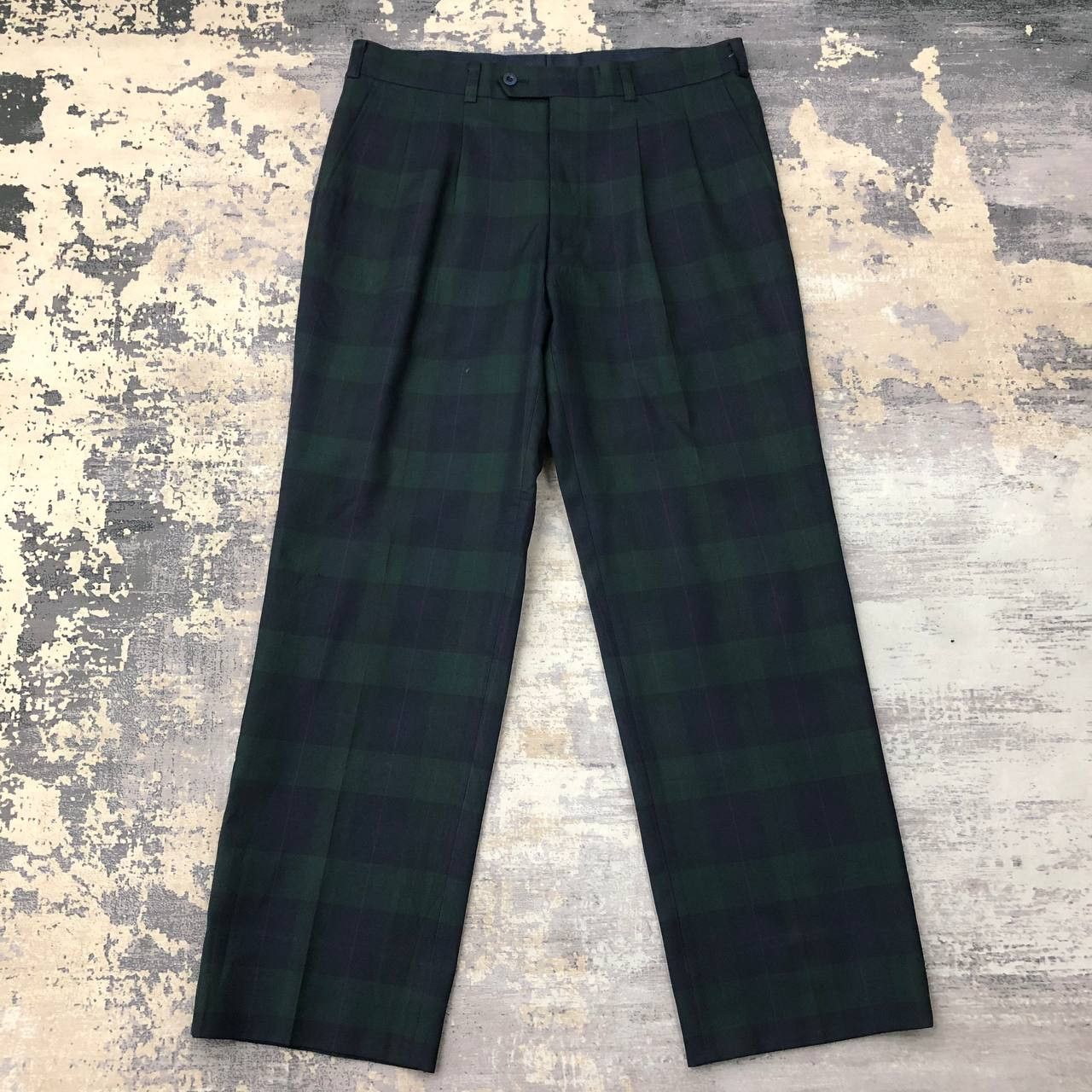 Vintage P591 VTG RICHMOND TARTAN GOLF PANTS Size US 34 / EU 50 - 1 Thumbnail
