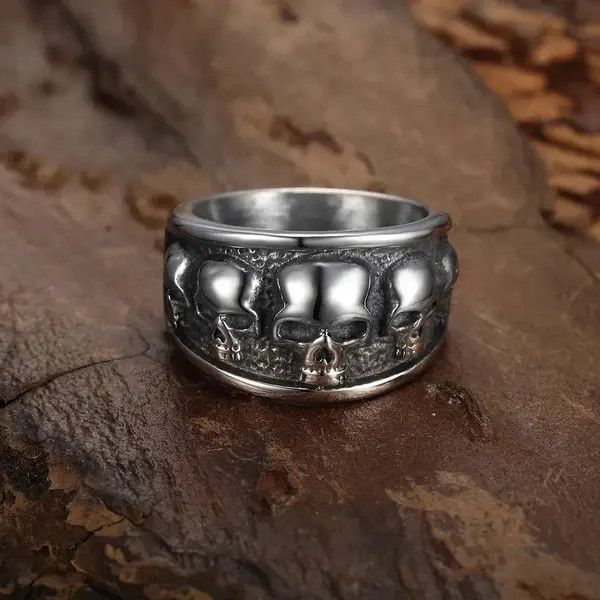 VIBE Hip Hop Wide Ring Punk Size ONE SIZE - 1 Thumbnail